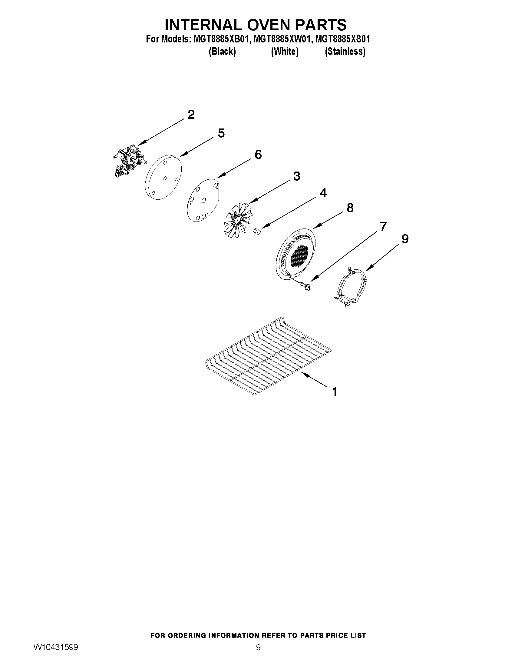 07 - INTERNAL OVEN PARTS