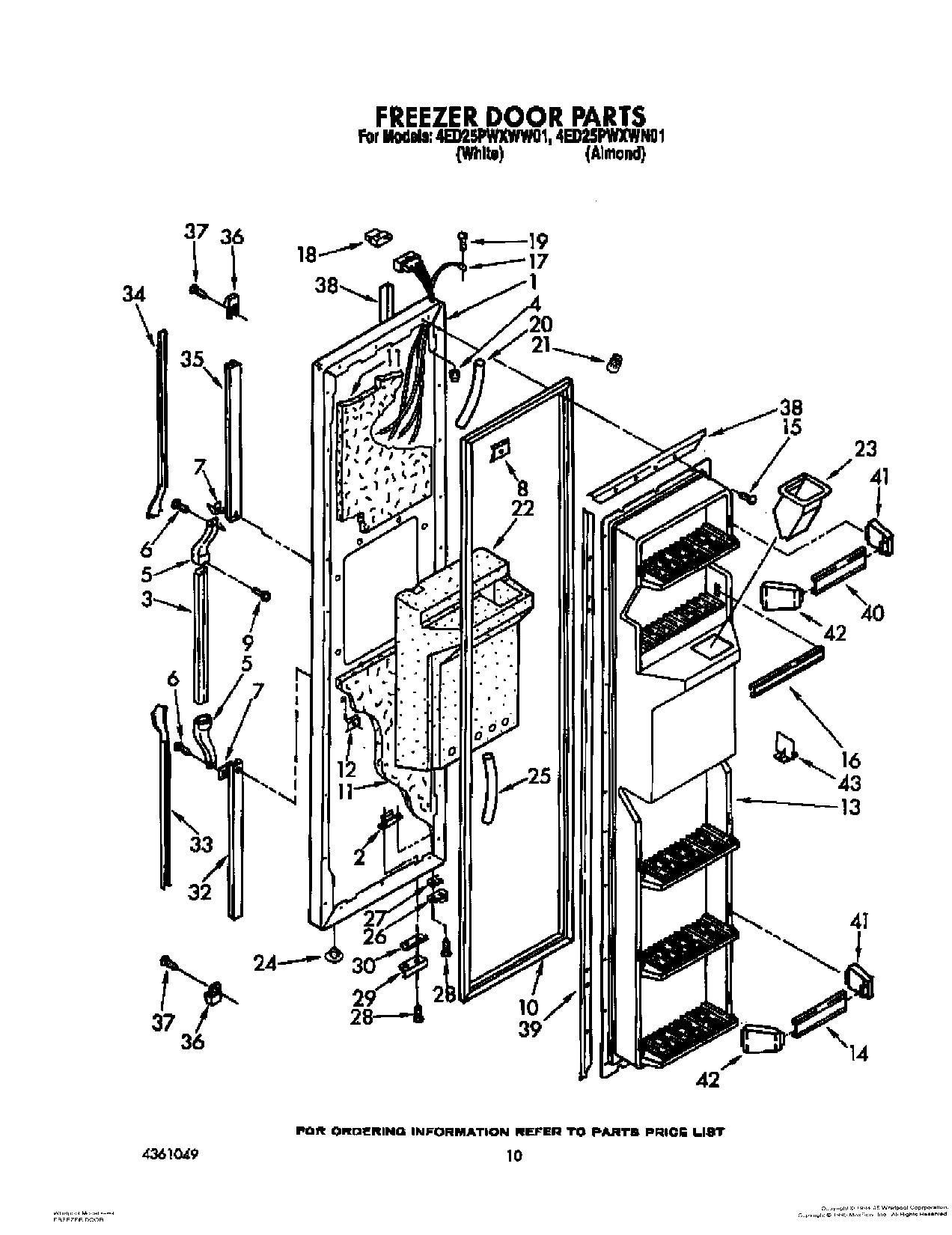 08 - FREEZER DOOR