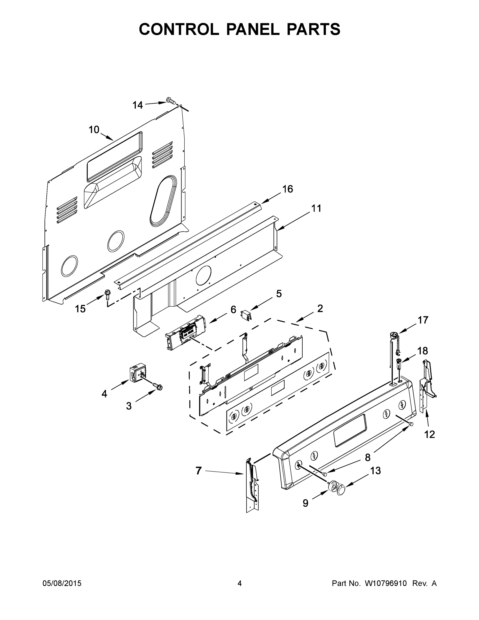 03 - CONTROL PANEL PARTS