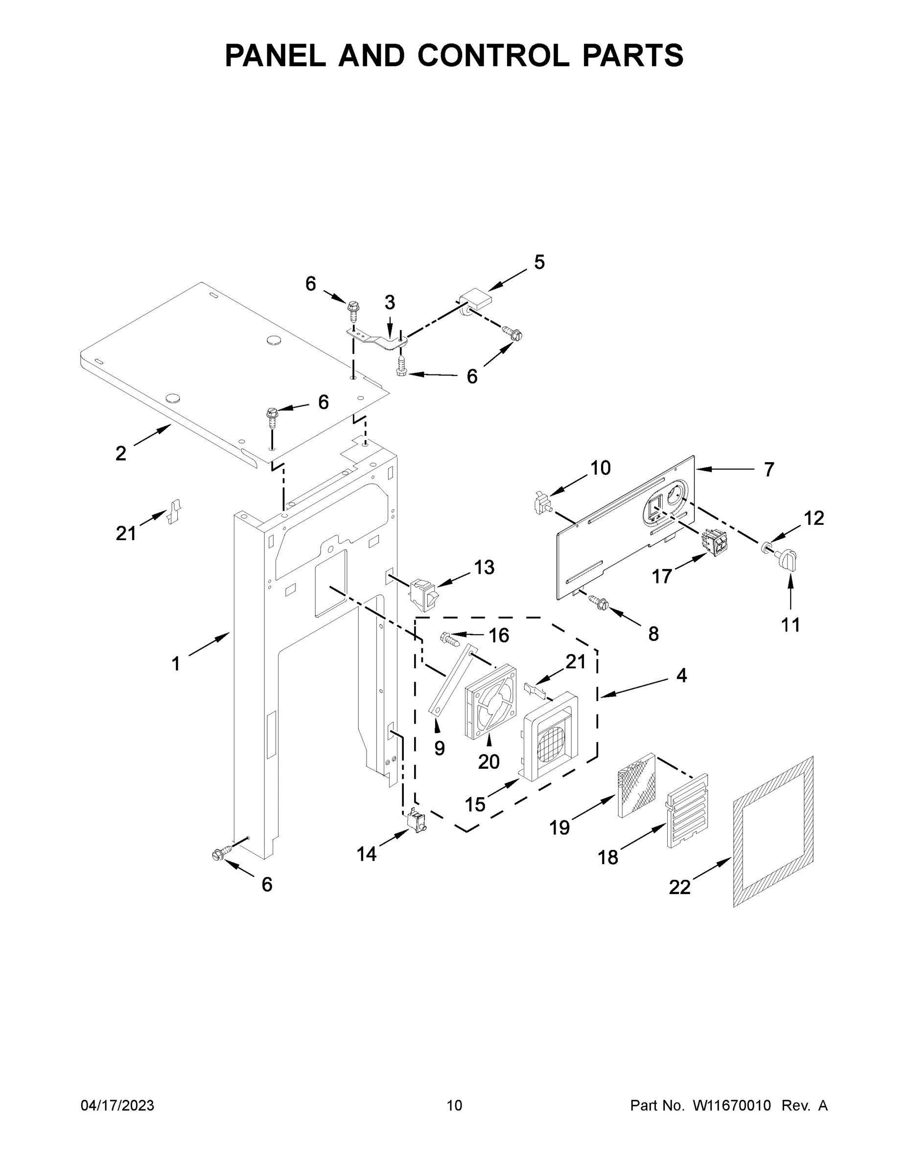 06 - PANEL AND CONTROL PARTS