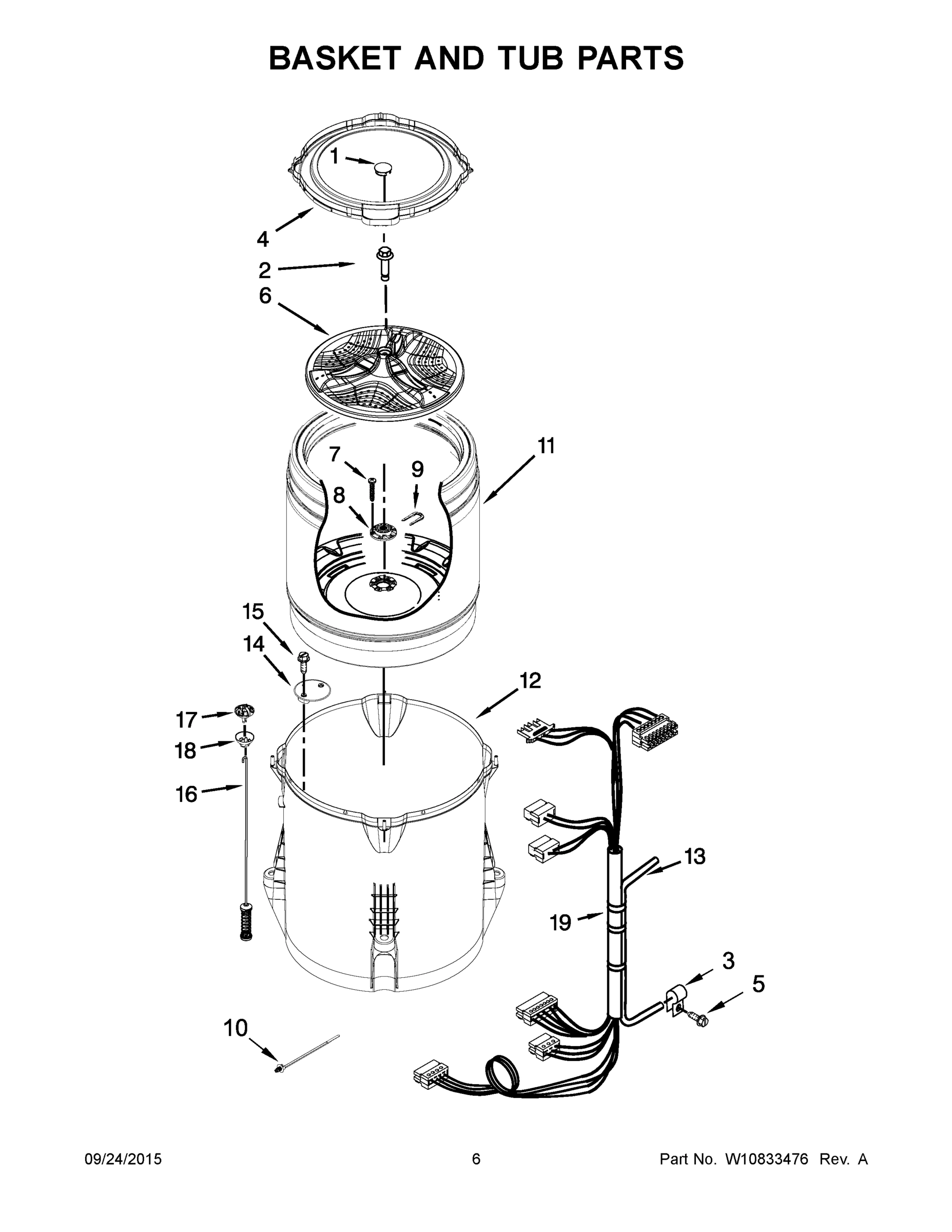 04 - BASKET AND TUB PARTS