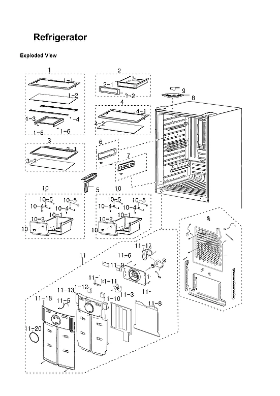 REFRIGERATOR PARTS