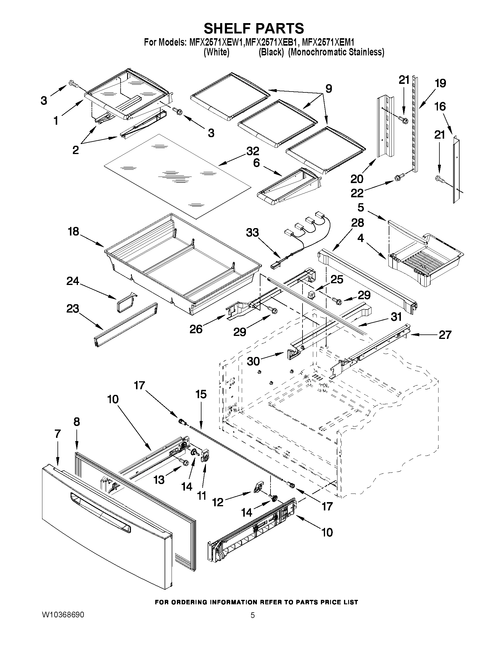 03 - SHELF PARTS