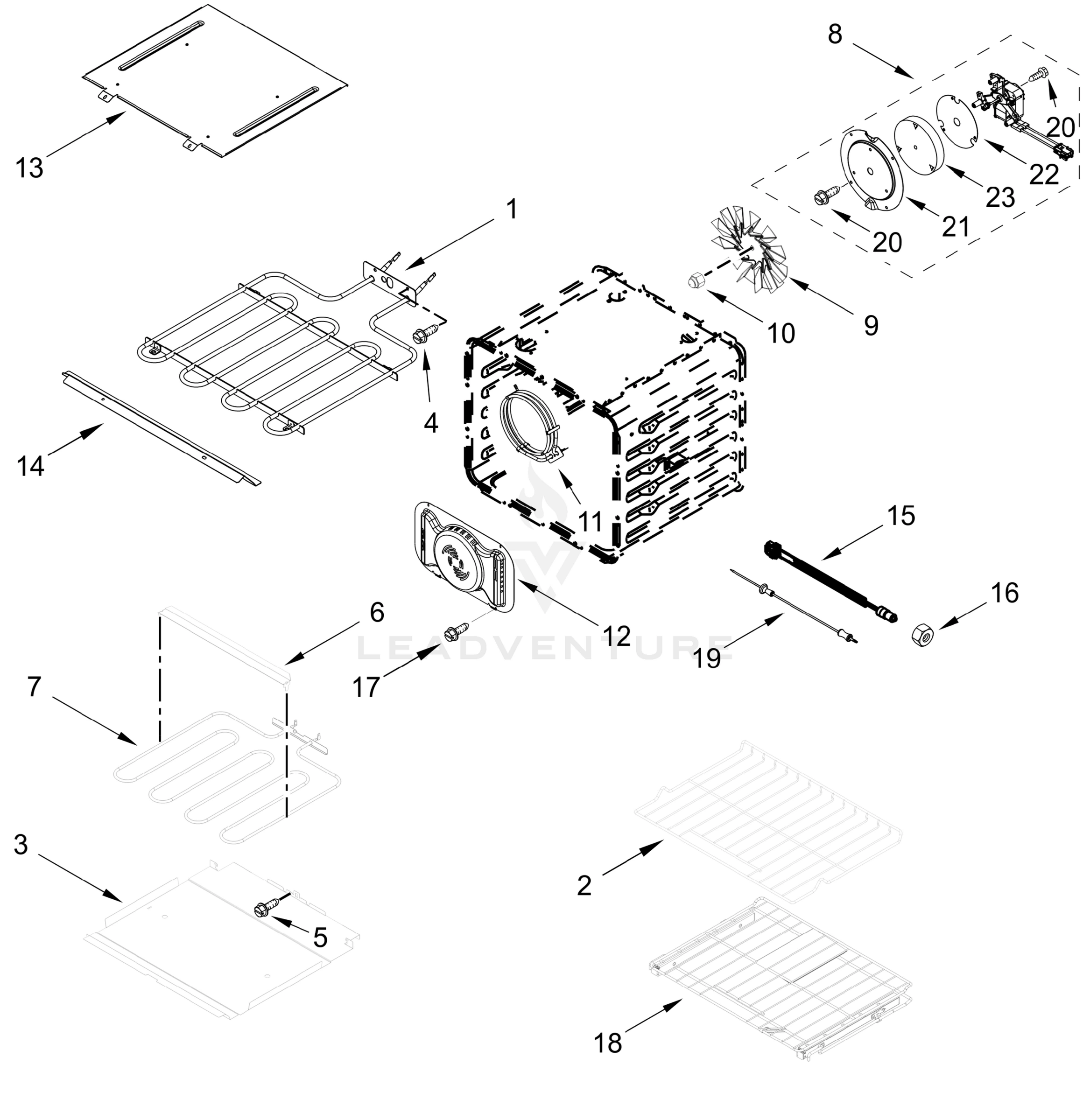 INTERNAL OVEN PARTS