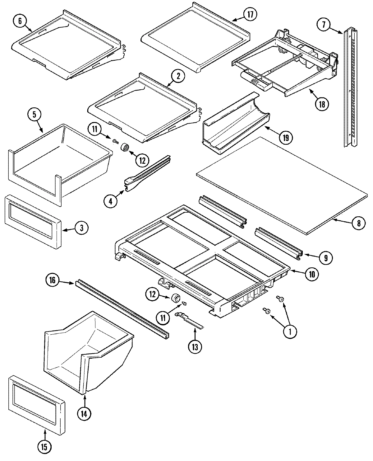 09 - SHELVES & ACCESSORIES