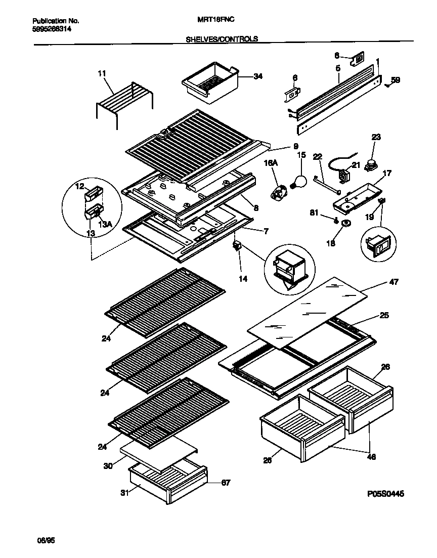 04 - SHELVES/CONTROLS