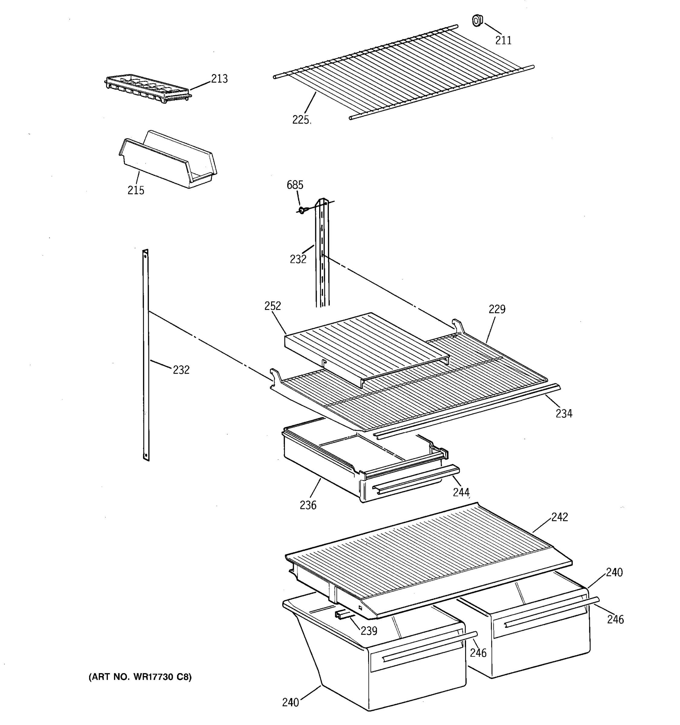 SHELF PARTS