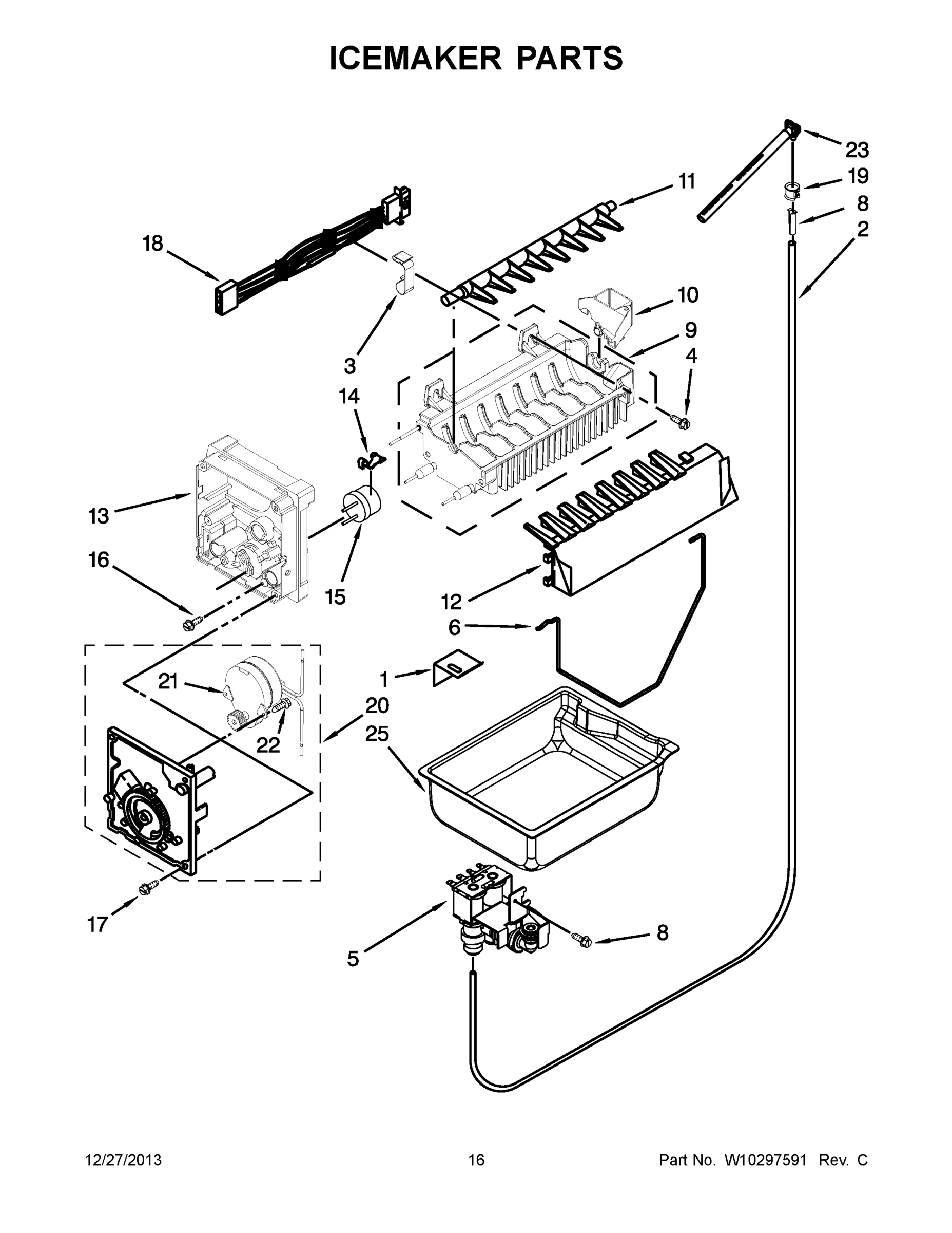 09 - ICEMAKER PARTS