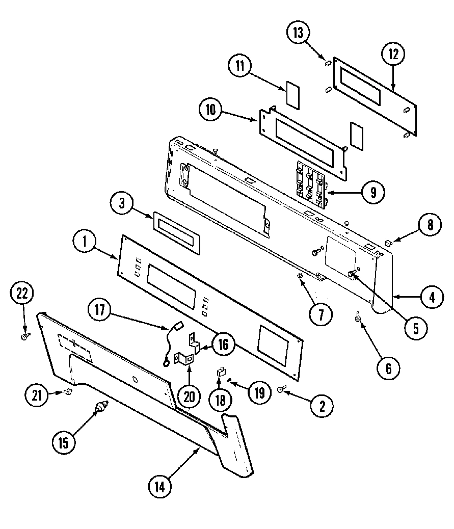 06 - CONTROL PANEL (DRYER)