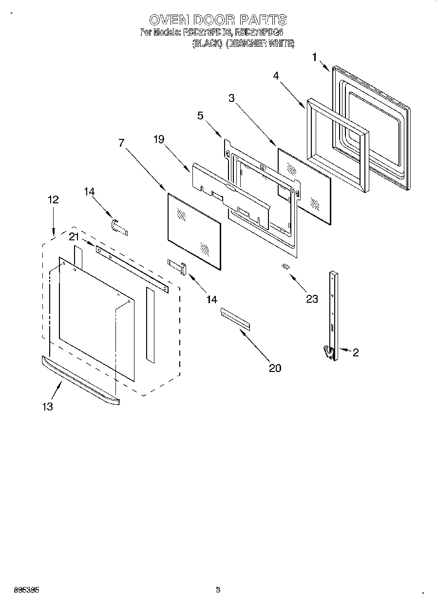 02 - OVEN DOOR