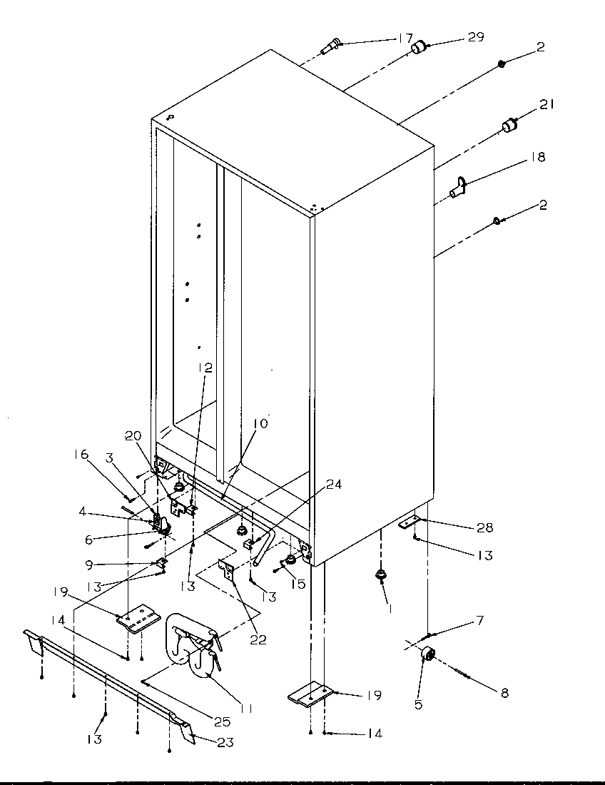 03 - DRAIN SYSTEM AND ROLLERS