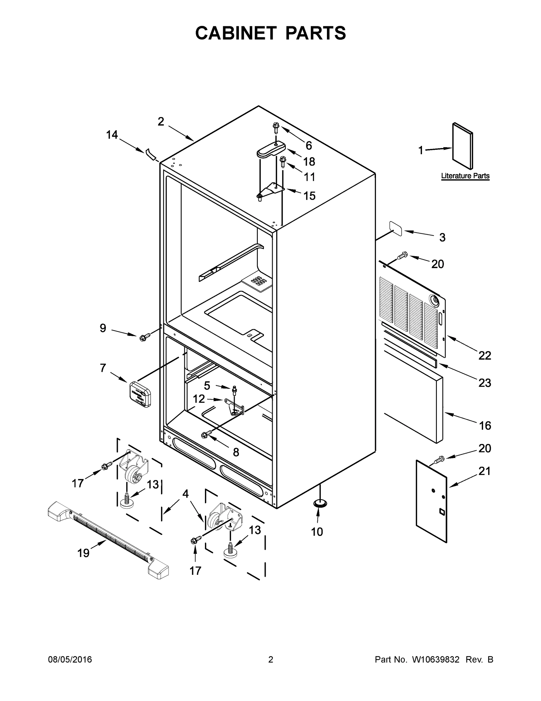 02 - CABINET PARTS