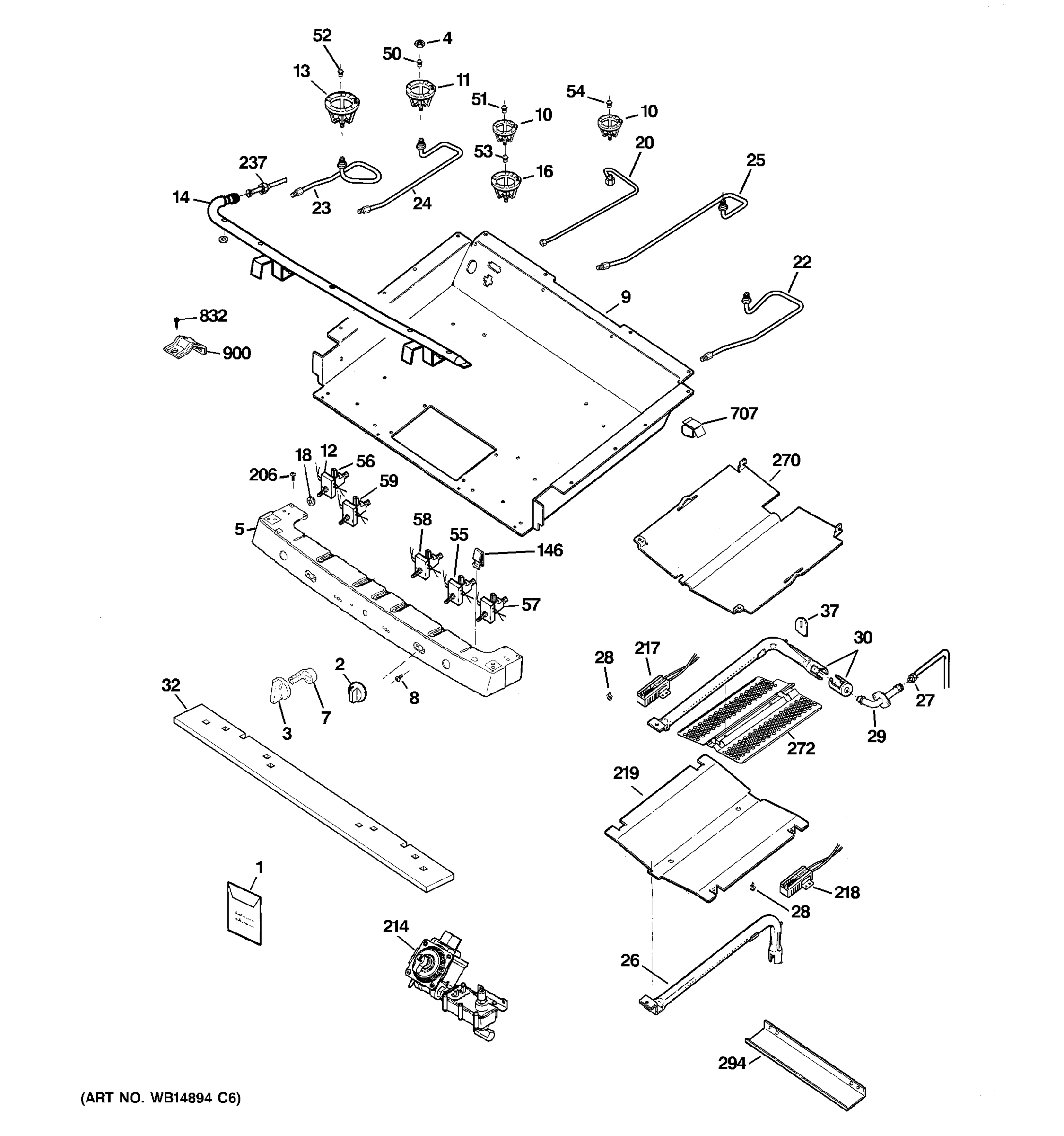 GAS & BURNER PARTS