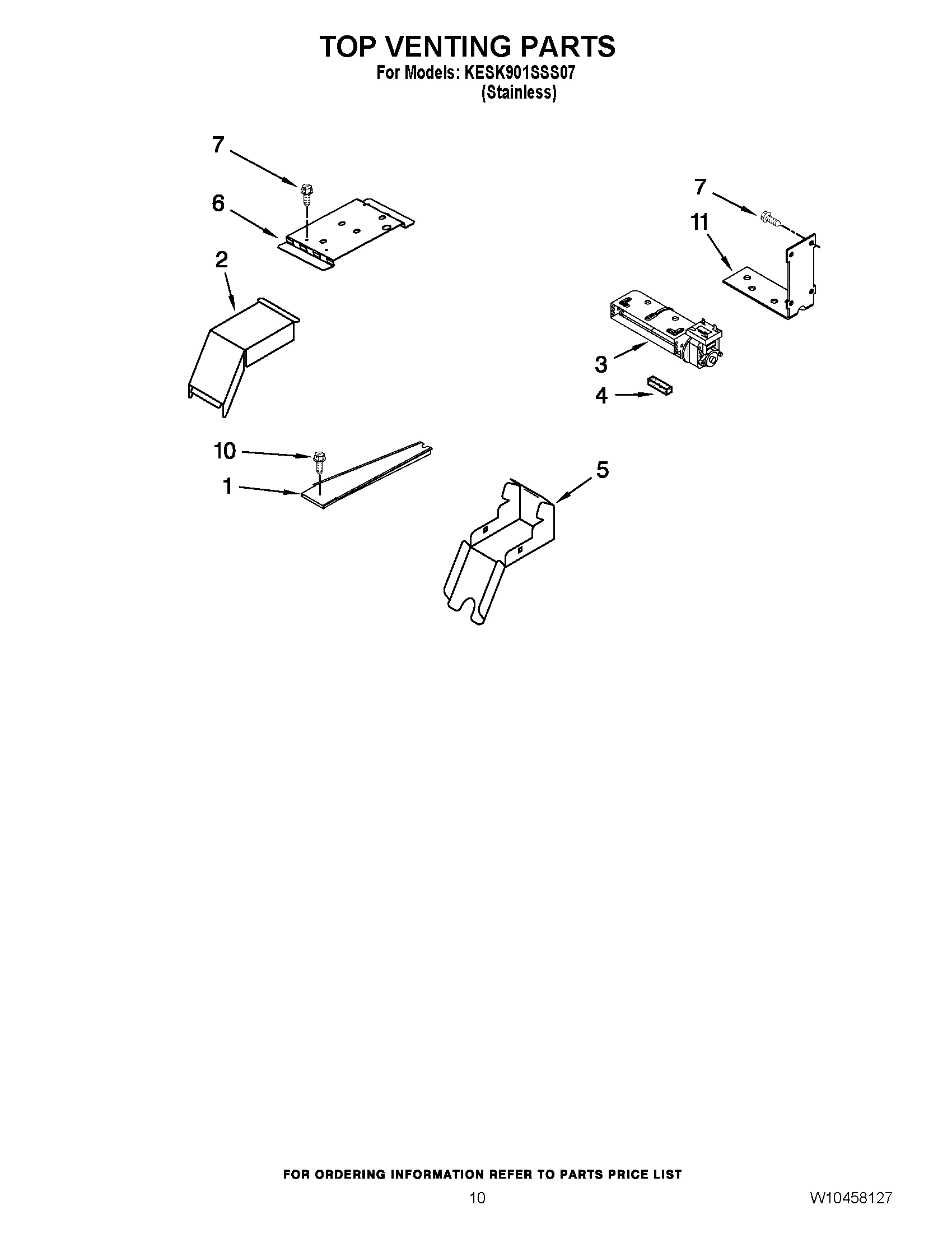 07 - TOP VENTING PARTS