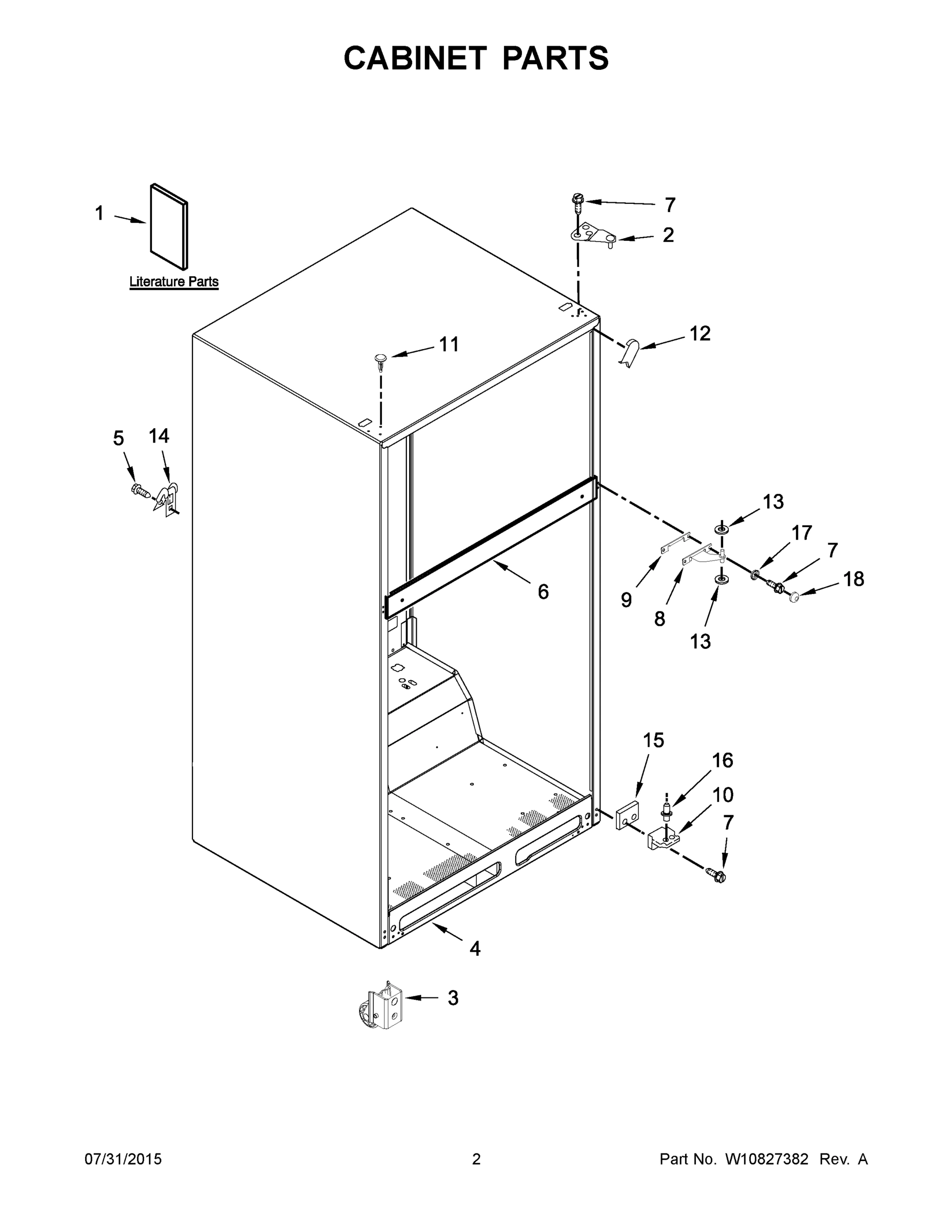 02 - CABINET PARTS