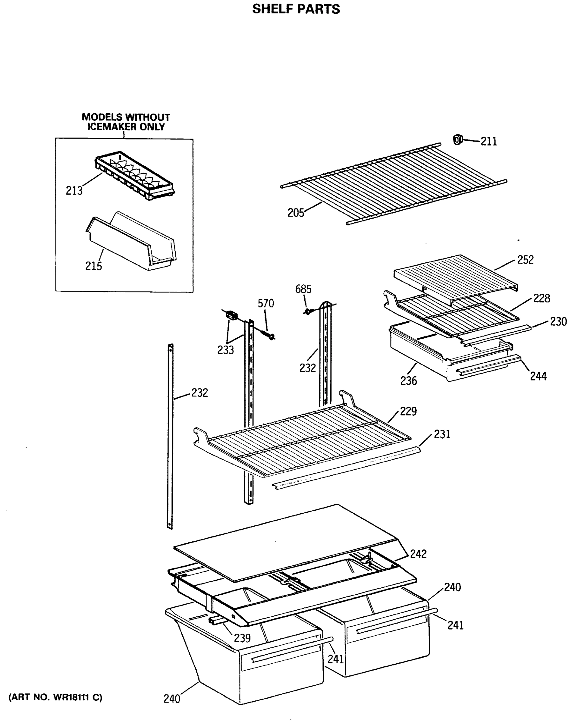 SHELF PARTS