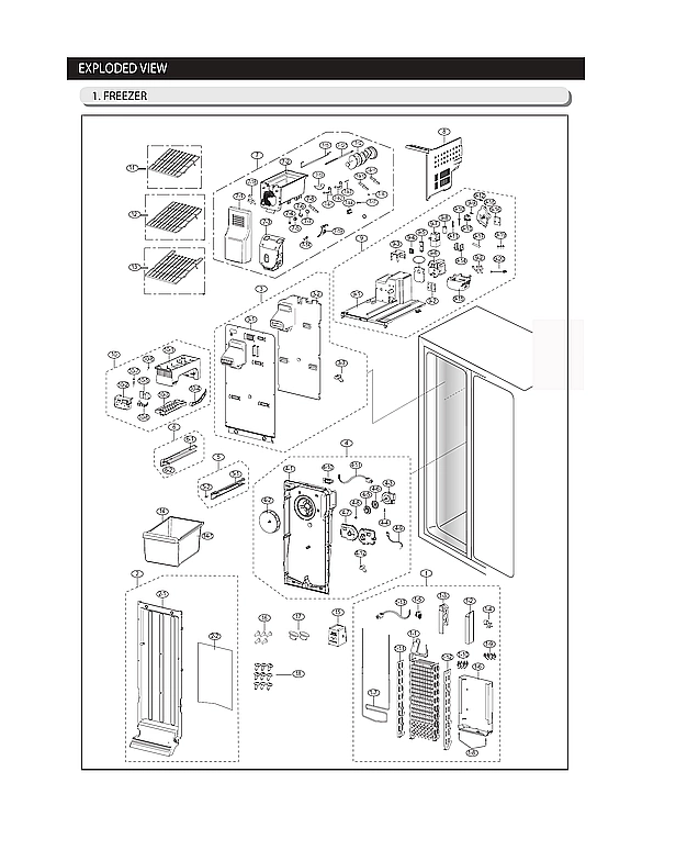 FREEZER PARTS