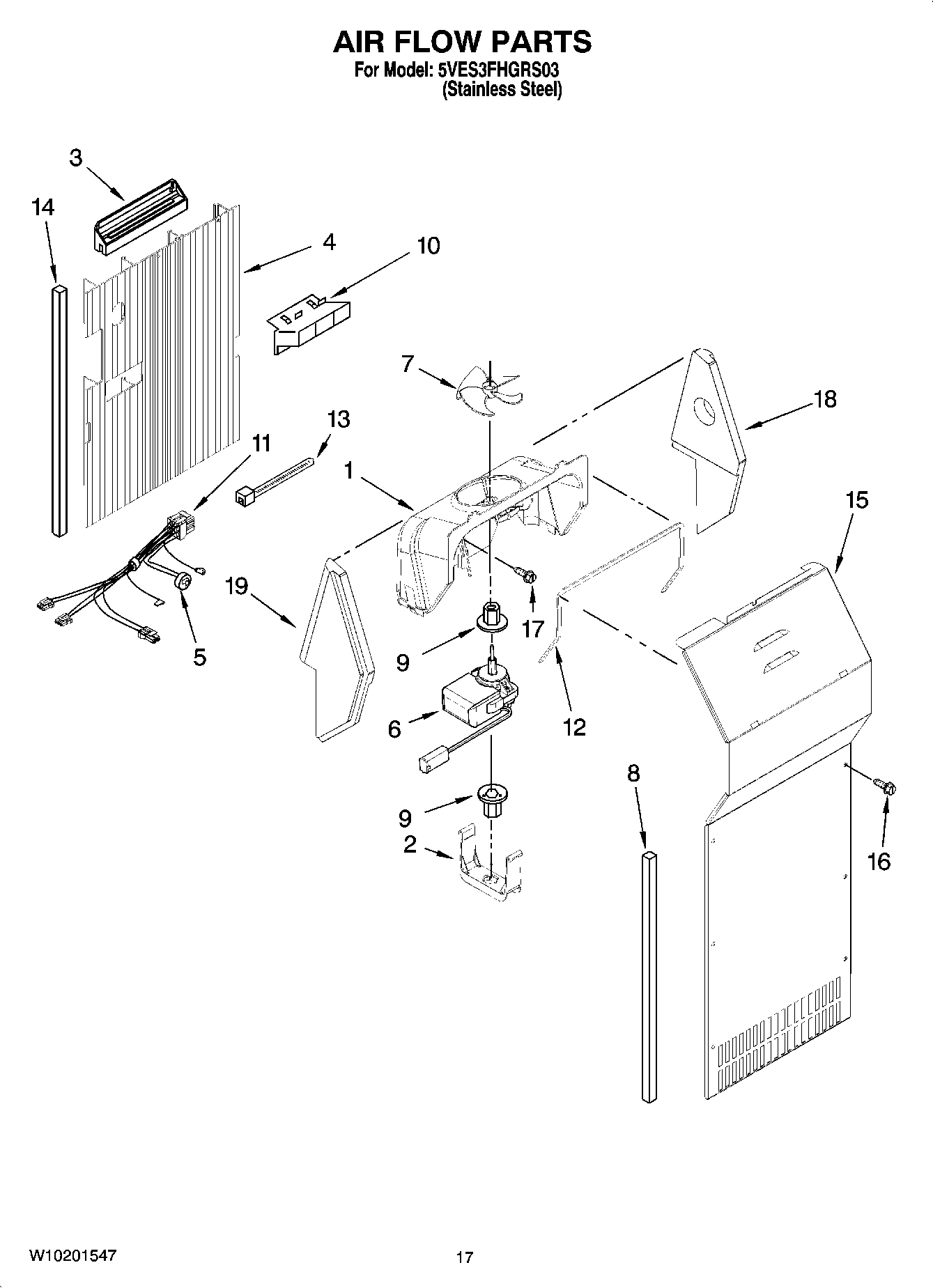 10 - AIR FLOW PARTS