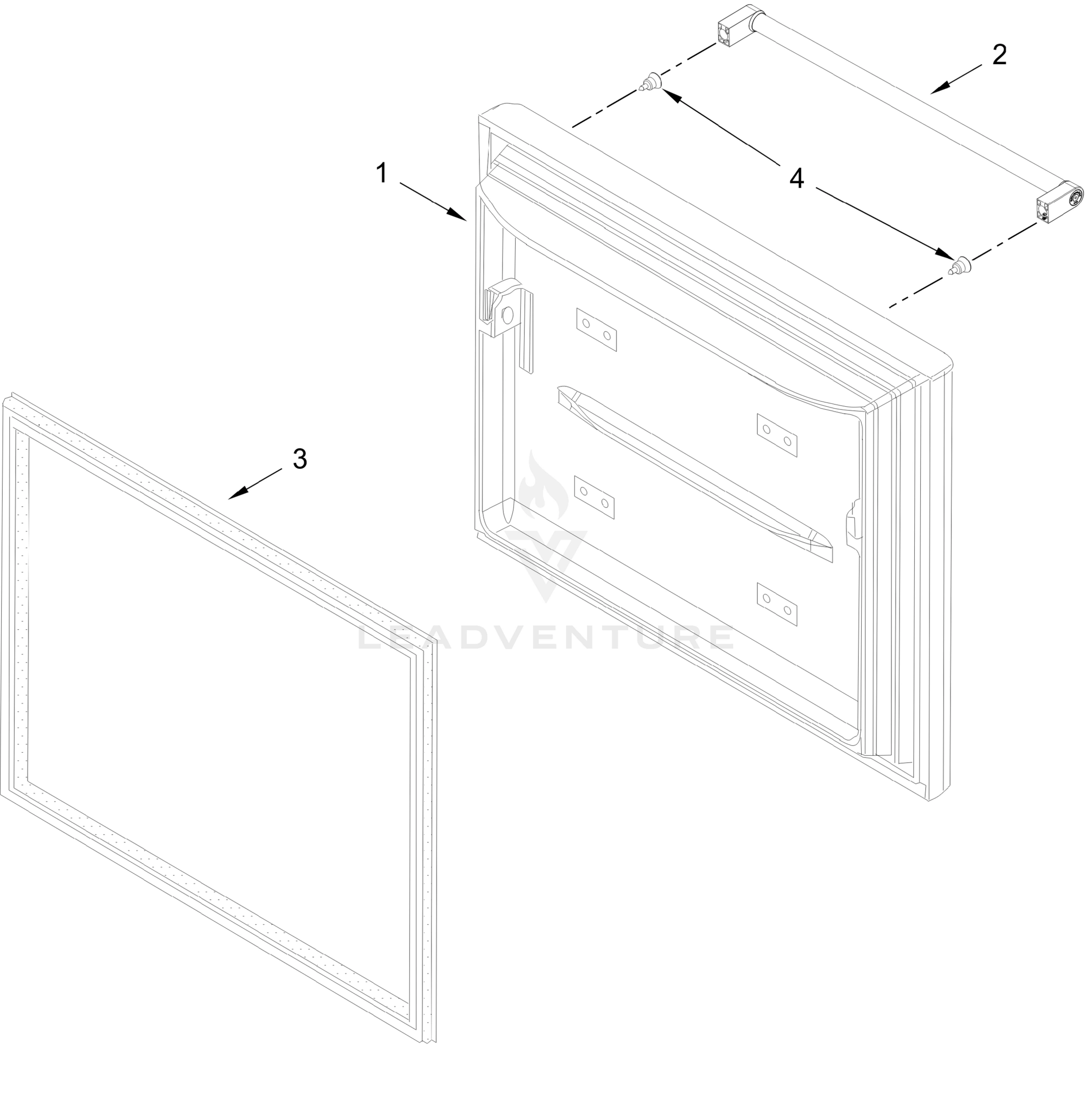 FREEZER DOOR PARTS