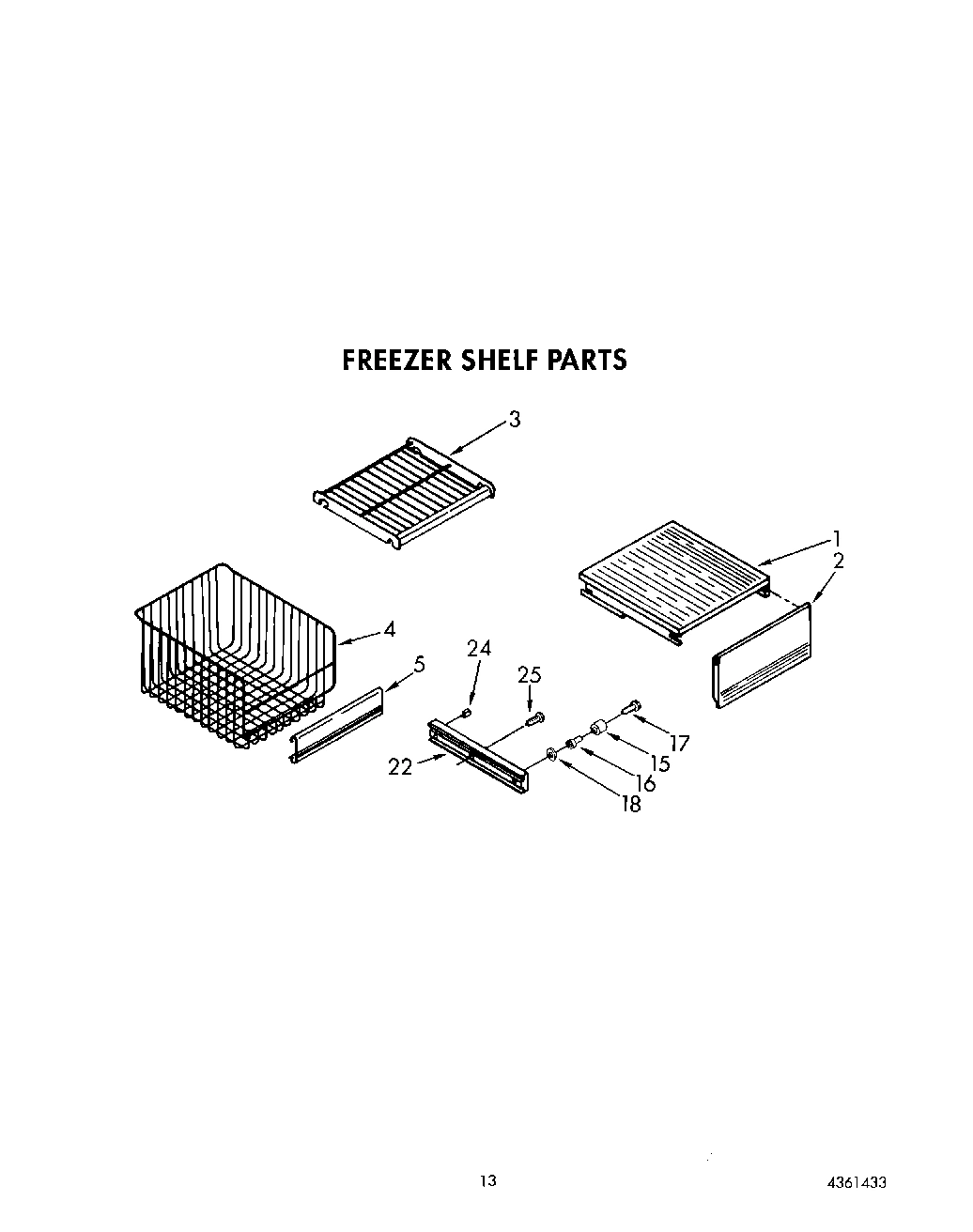 10 - FREEZER SHELF