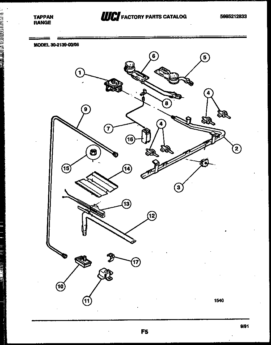 06 - BURNER, MANIFOLD AND GAS CONTROL
