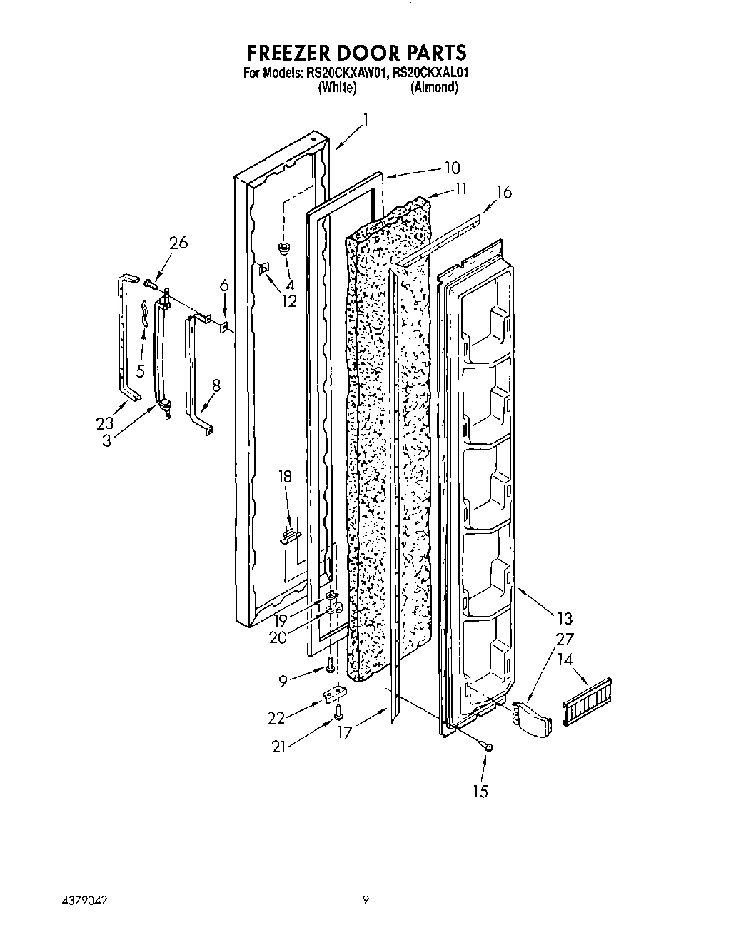 05 - FREEZER DOOR