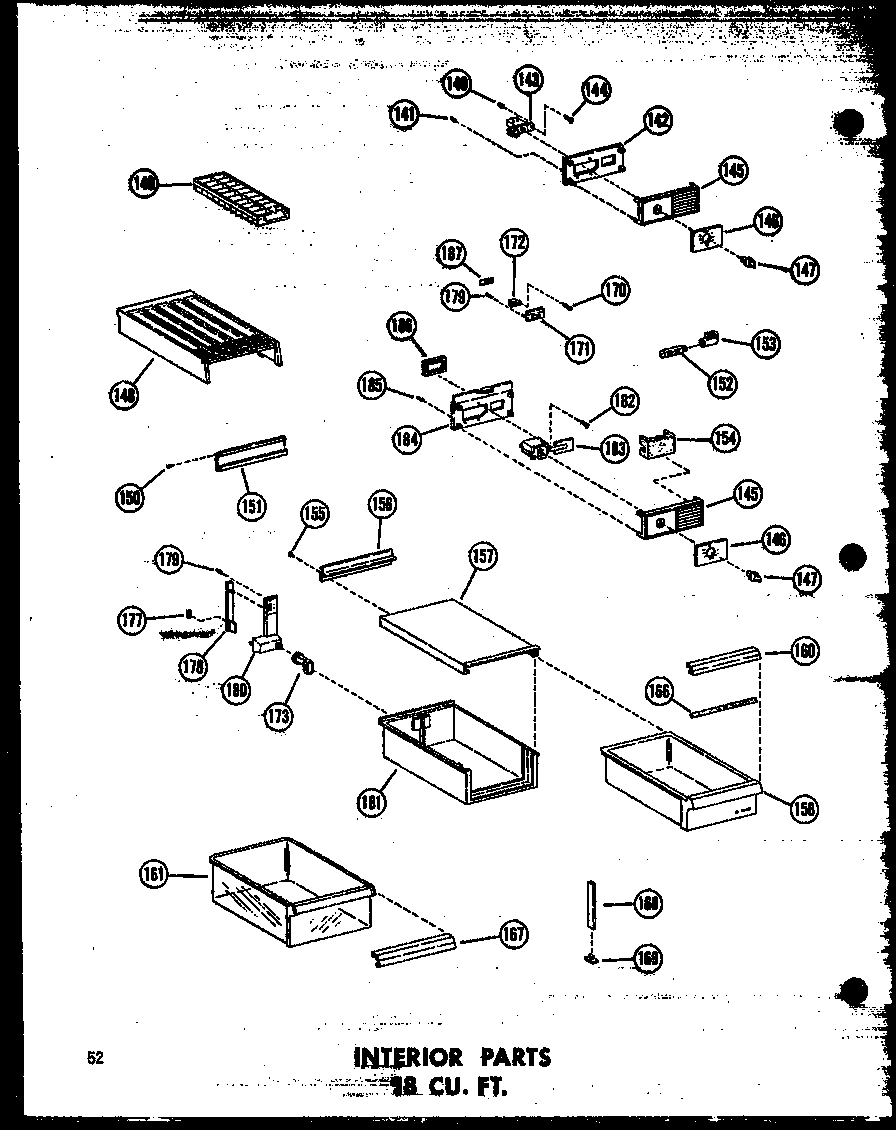 06 - INTERIOR PARTS 18 CU. FT.