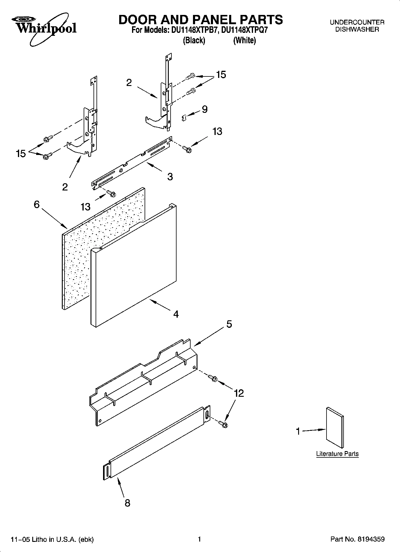 01 - DOOR AND PANEL PARTS