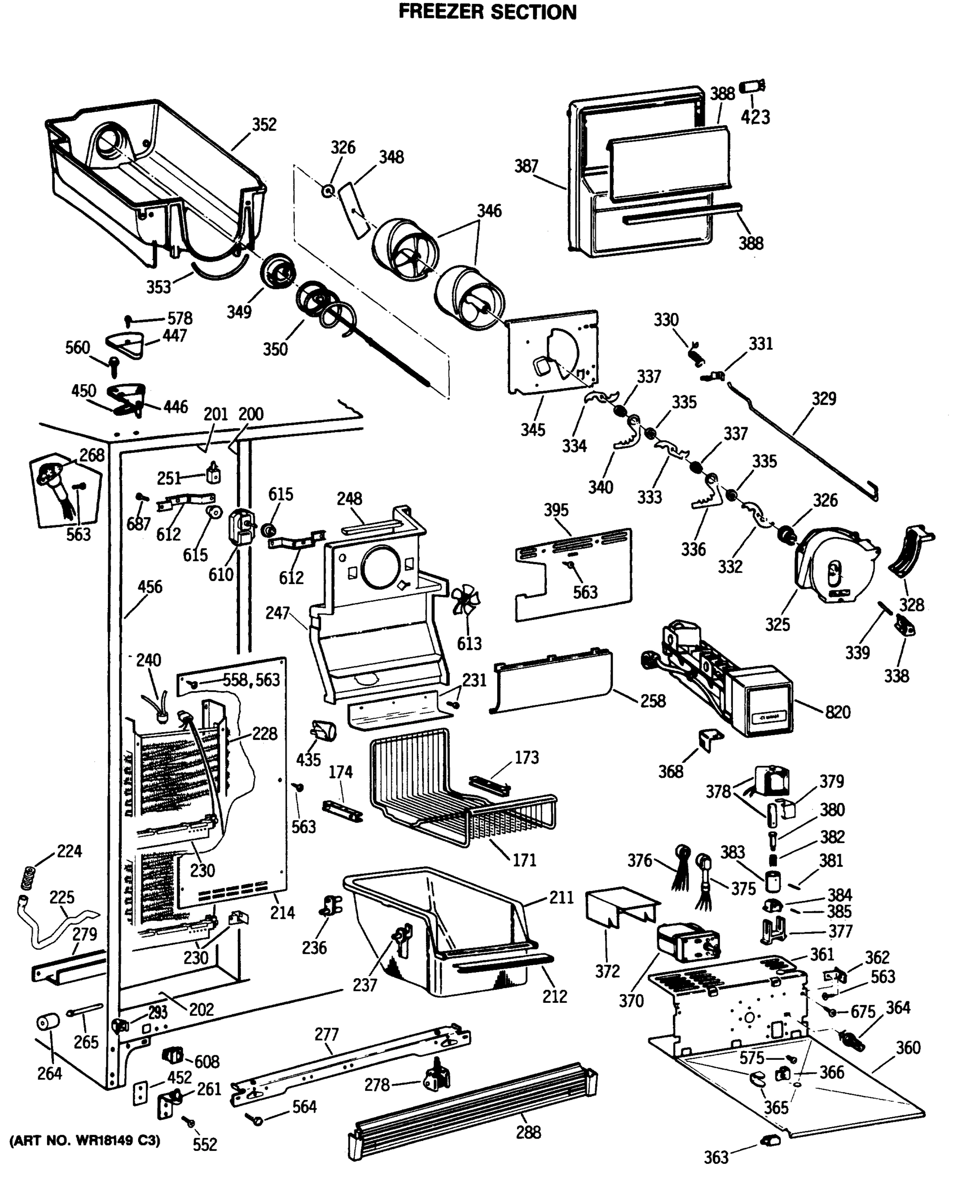 FREEZER SECTION