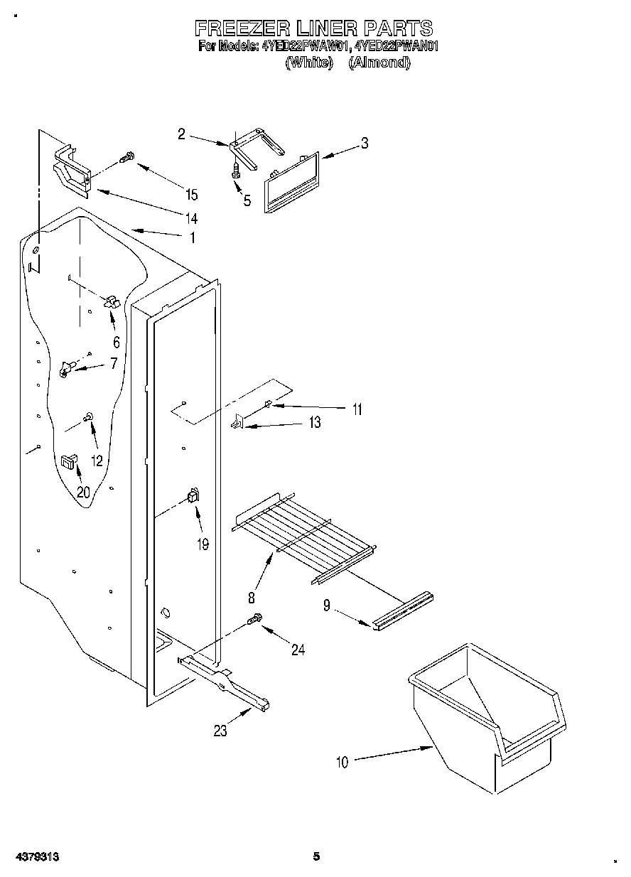 04 - FREEZER LINER