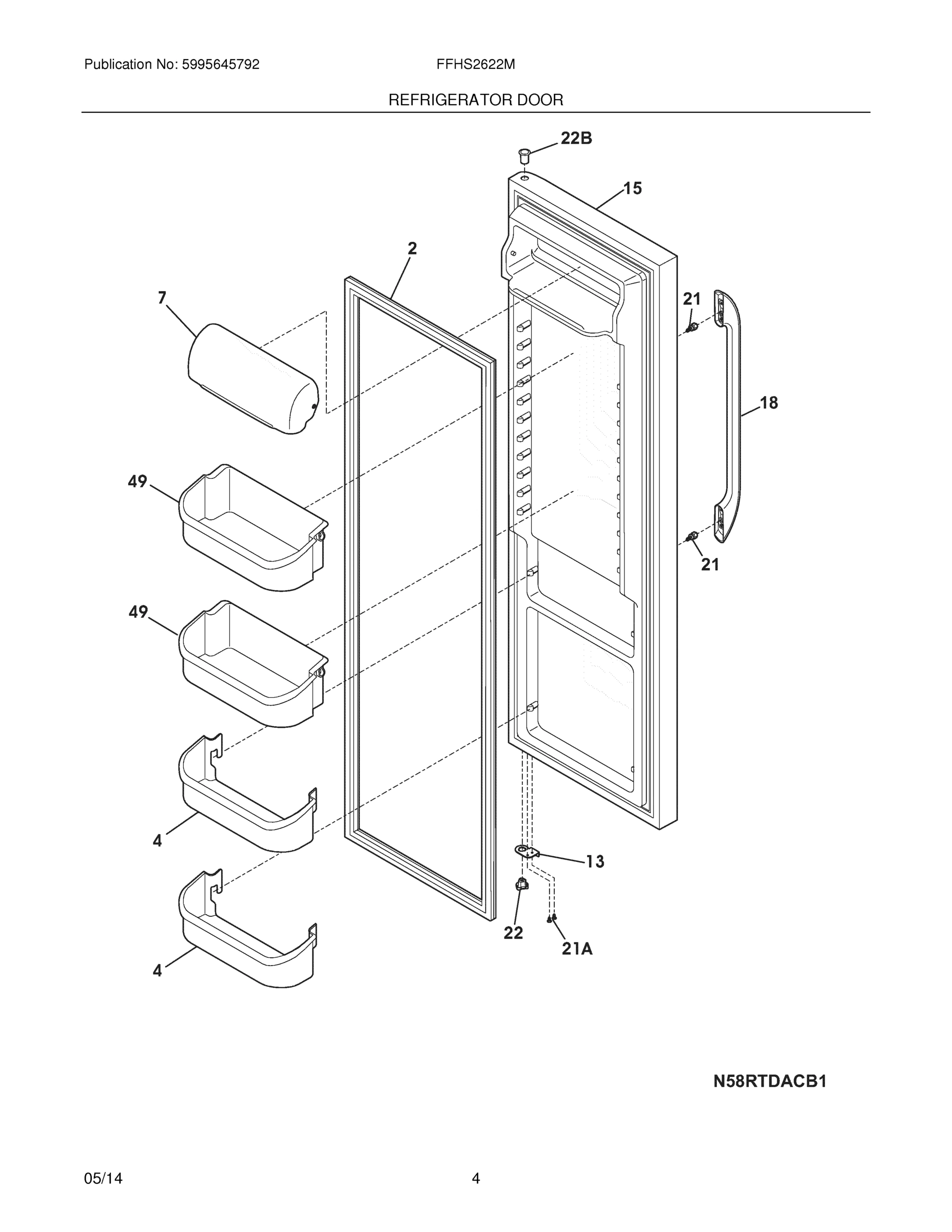 05 - REFRIGERATOR DOOR