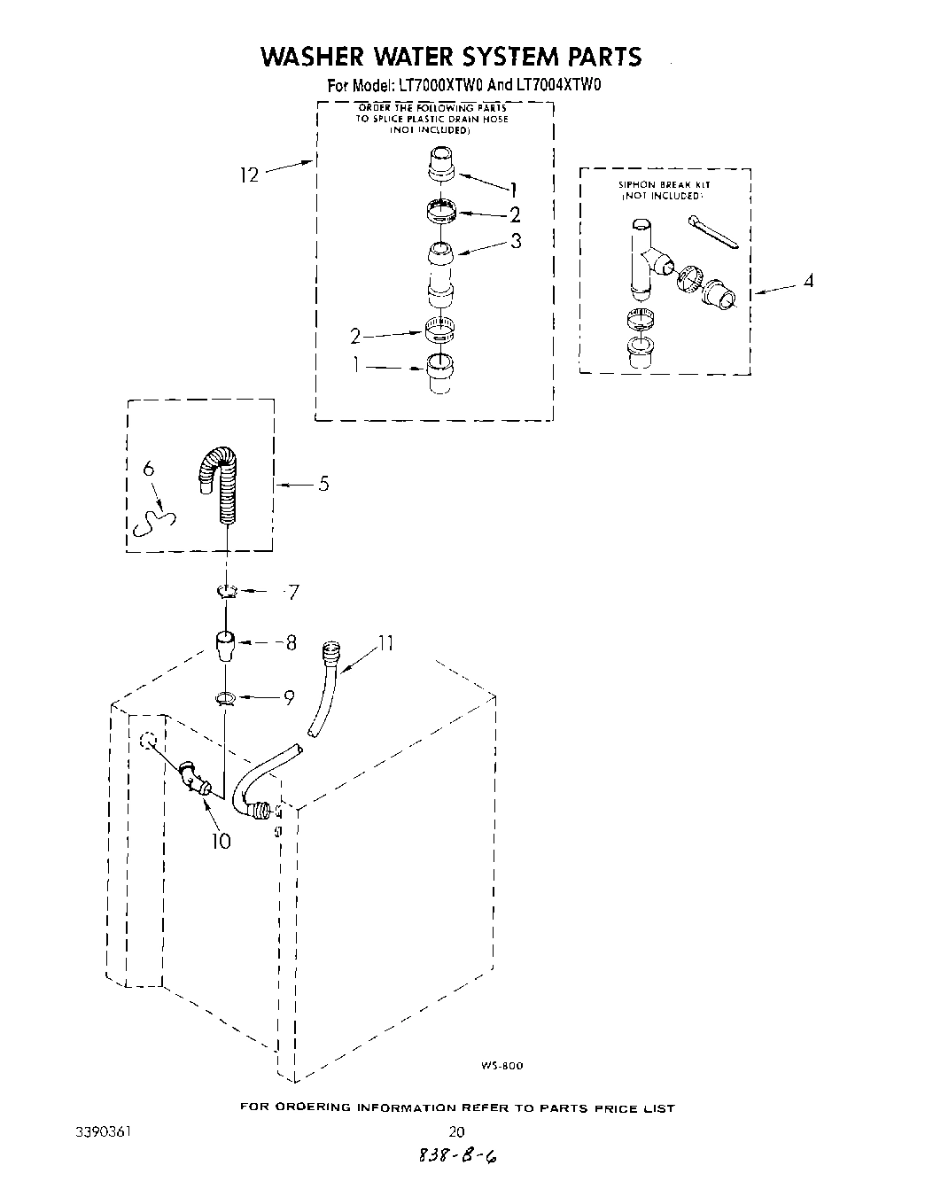 14 - WASHER WATER SYSTEM