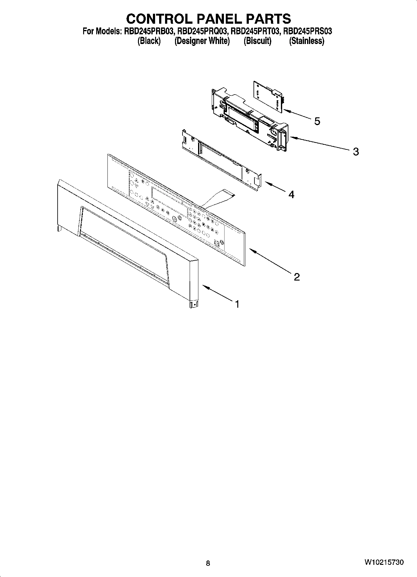 06 - CONTROL PANEL PARTS