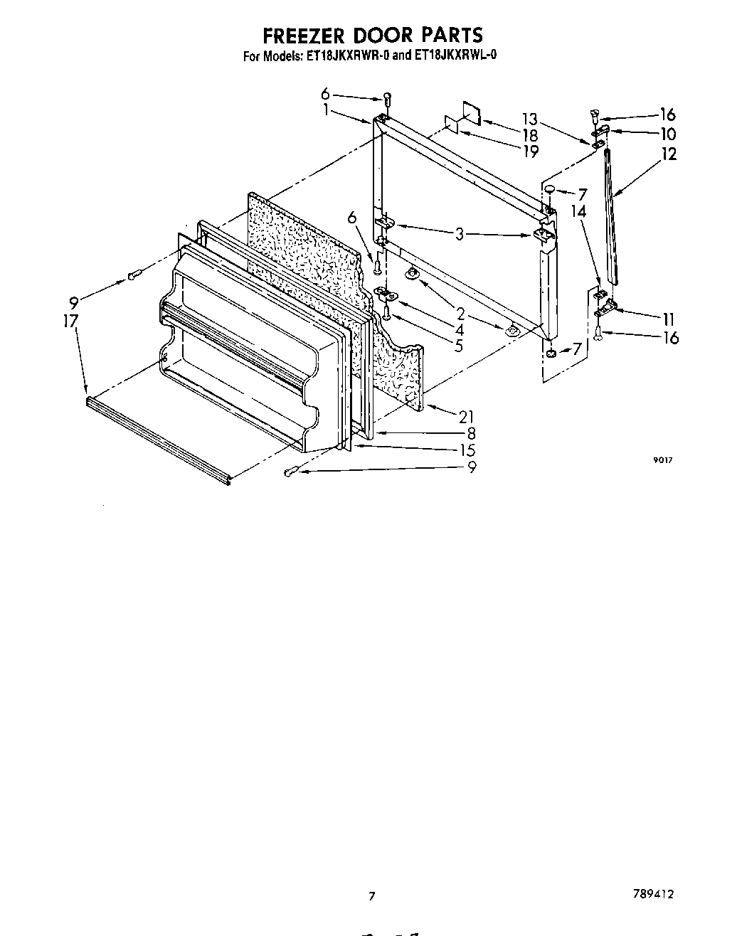 06 - FREEZER DOOR