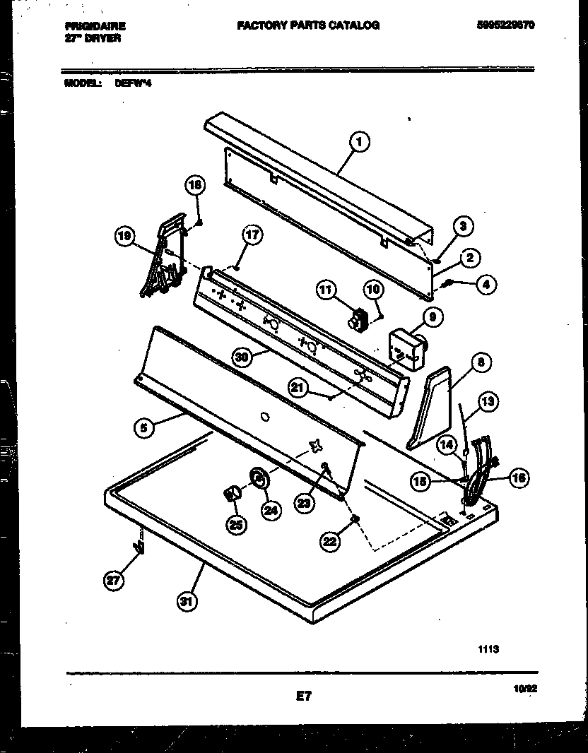 04 - CONSOLE AND CONTROL PARTS