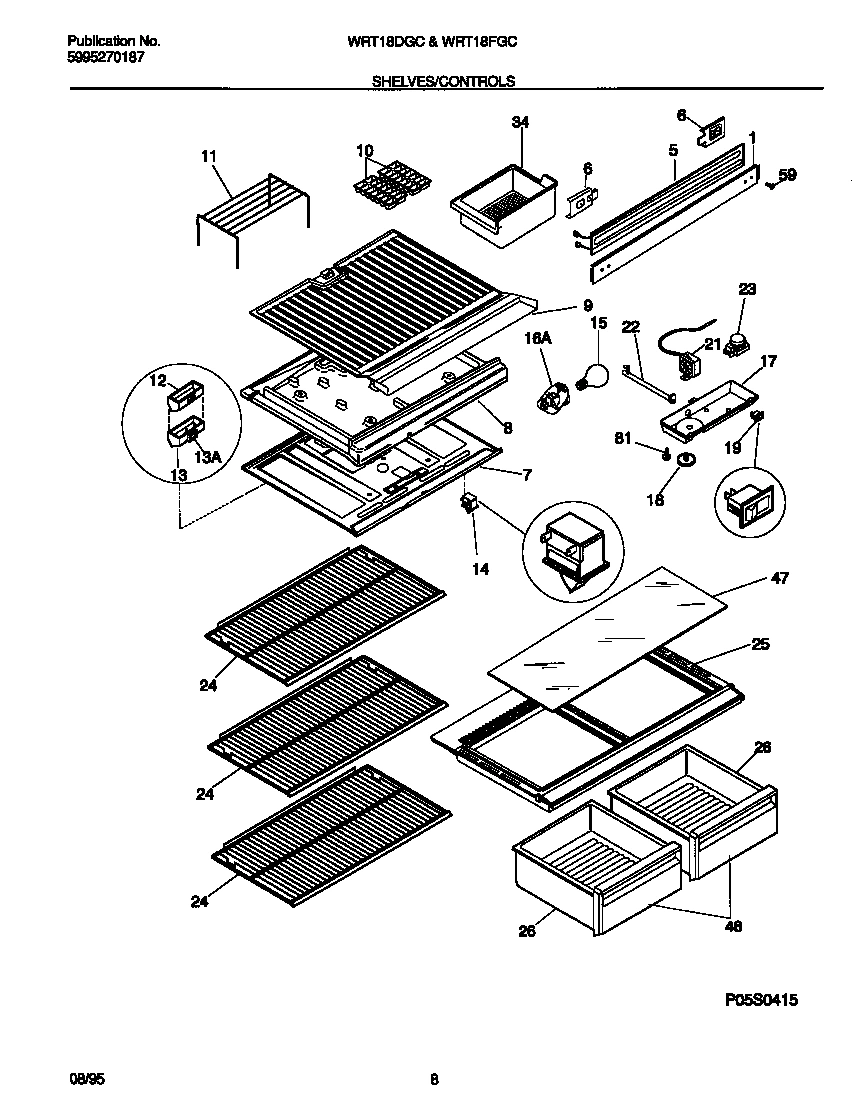 04 - SHELVES/CONTROLS