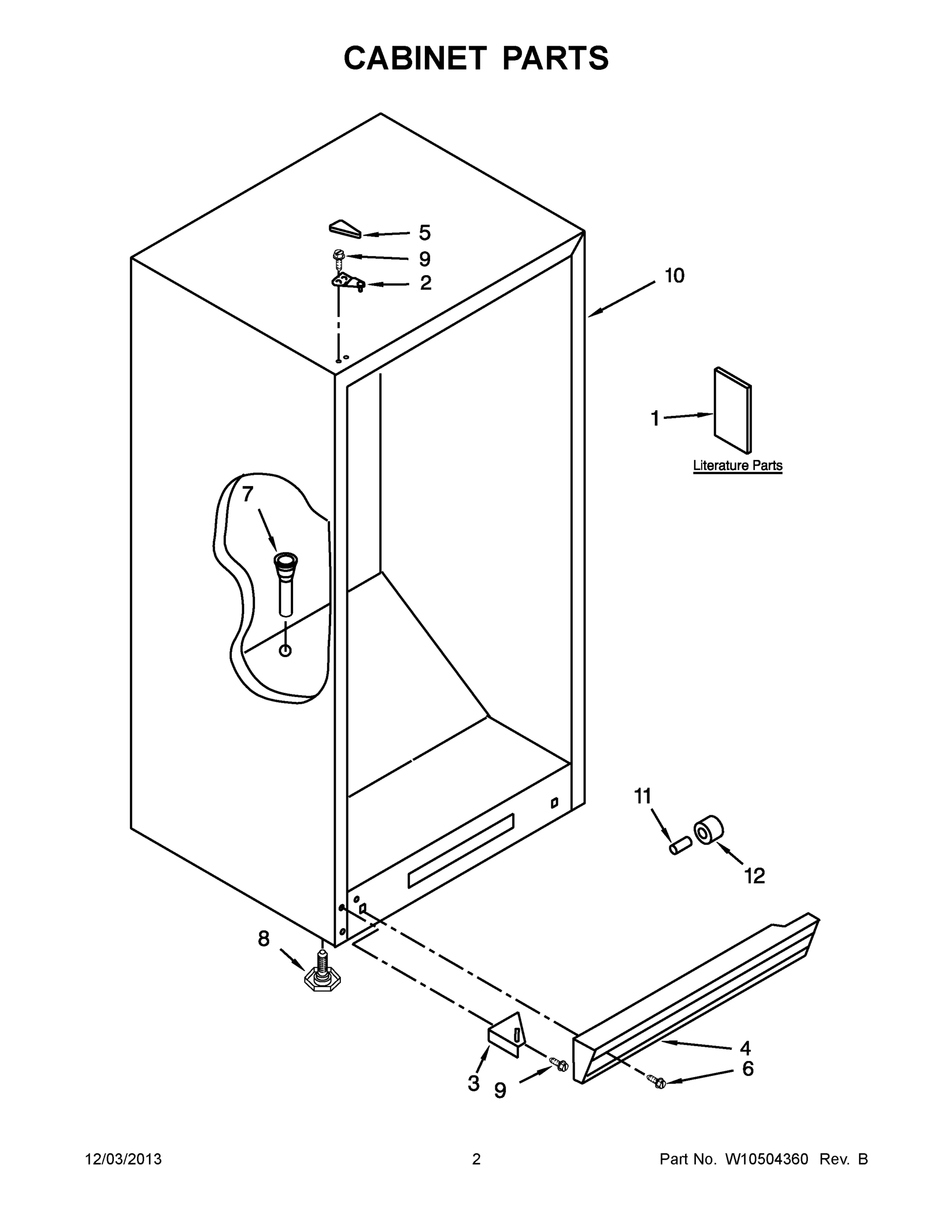02 - CABINET PARTS