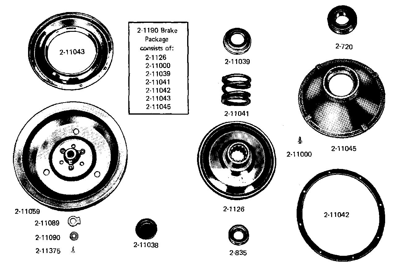09 - BRAKE & CLUTCH ASSEMBLY