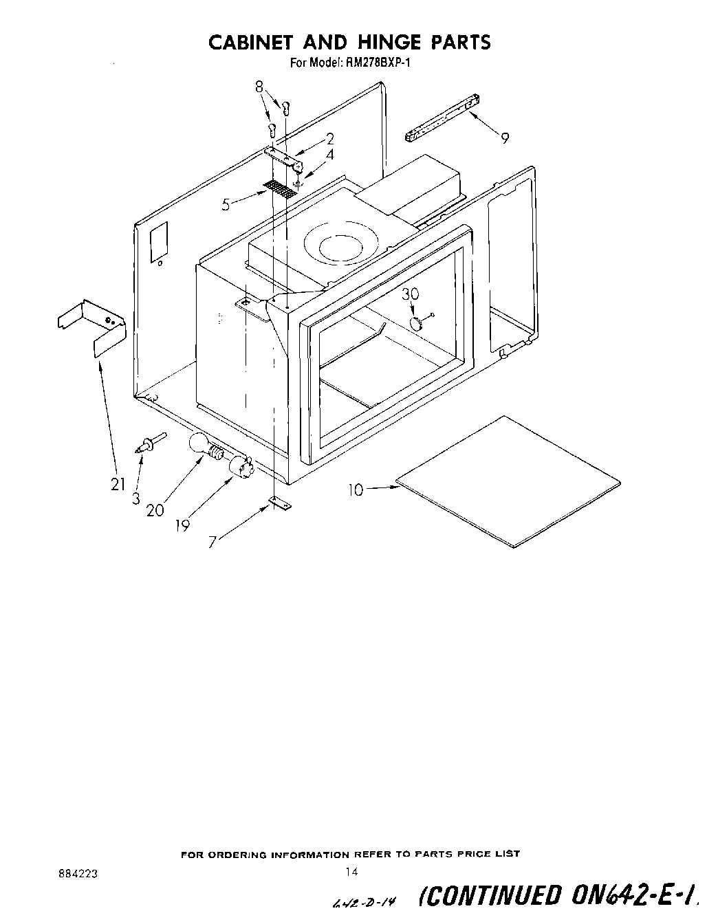 08 - CABINET AND HINGE