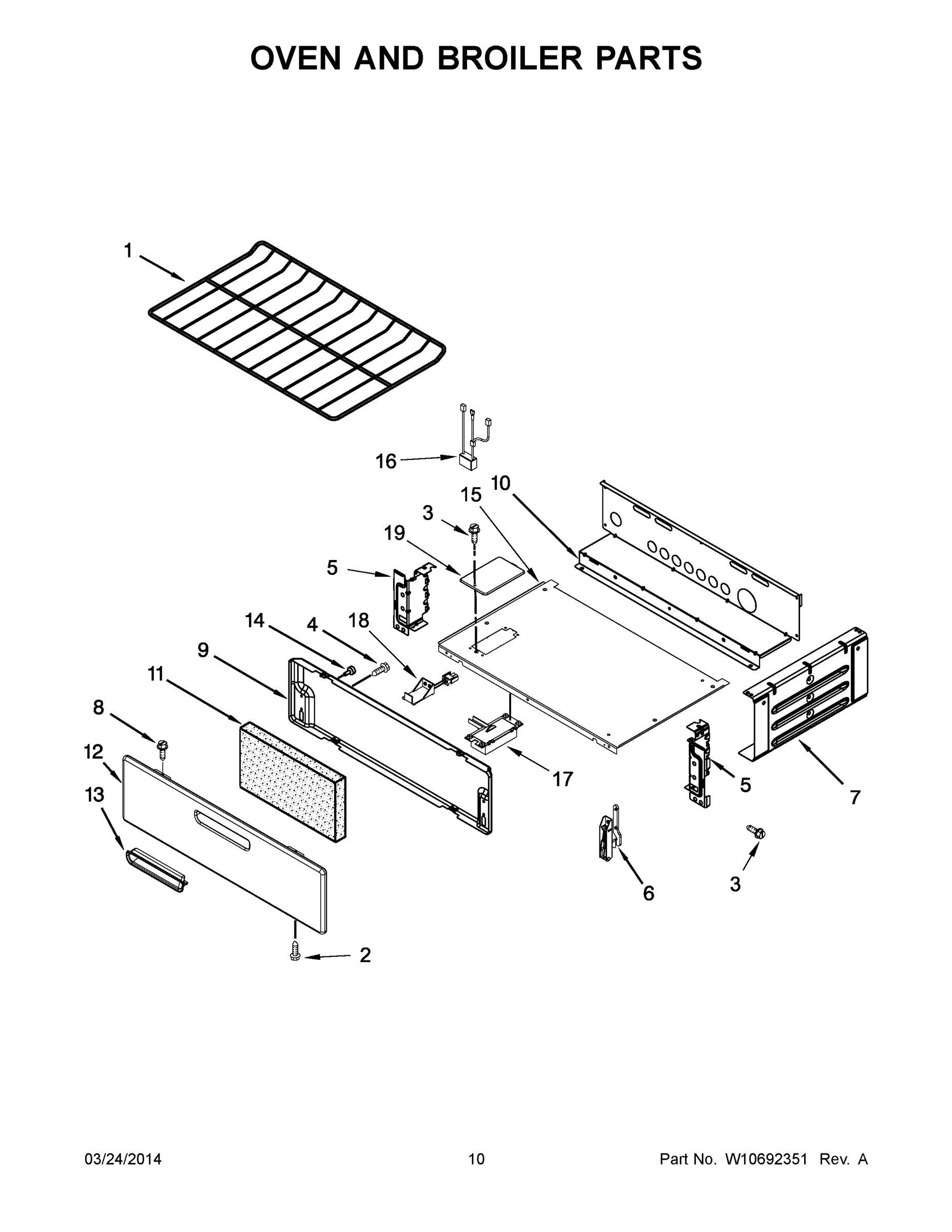 06 - OVEN AND BROILER PARTS