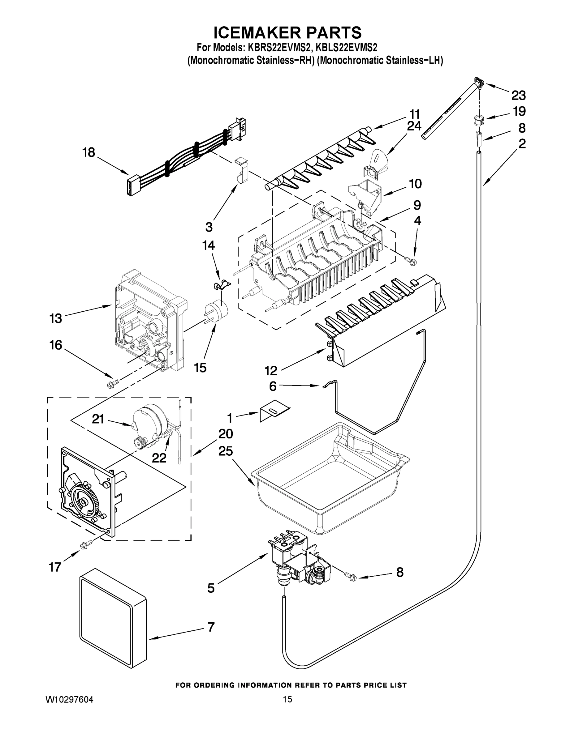 08 - ICEMAKER PARTS