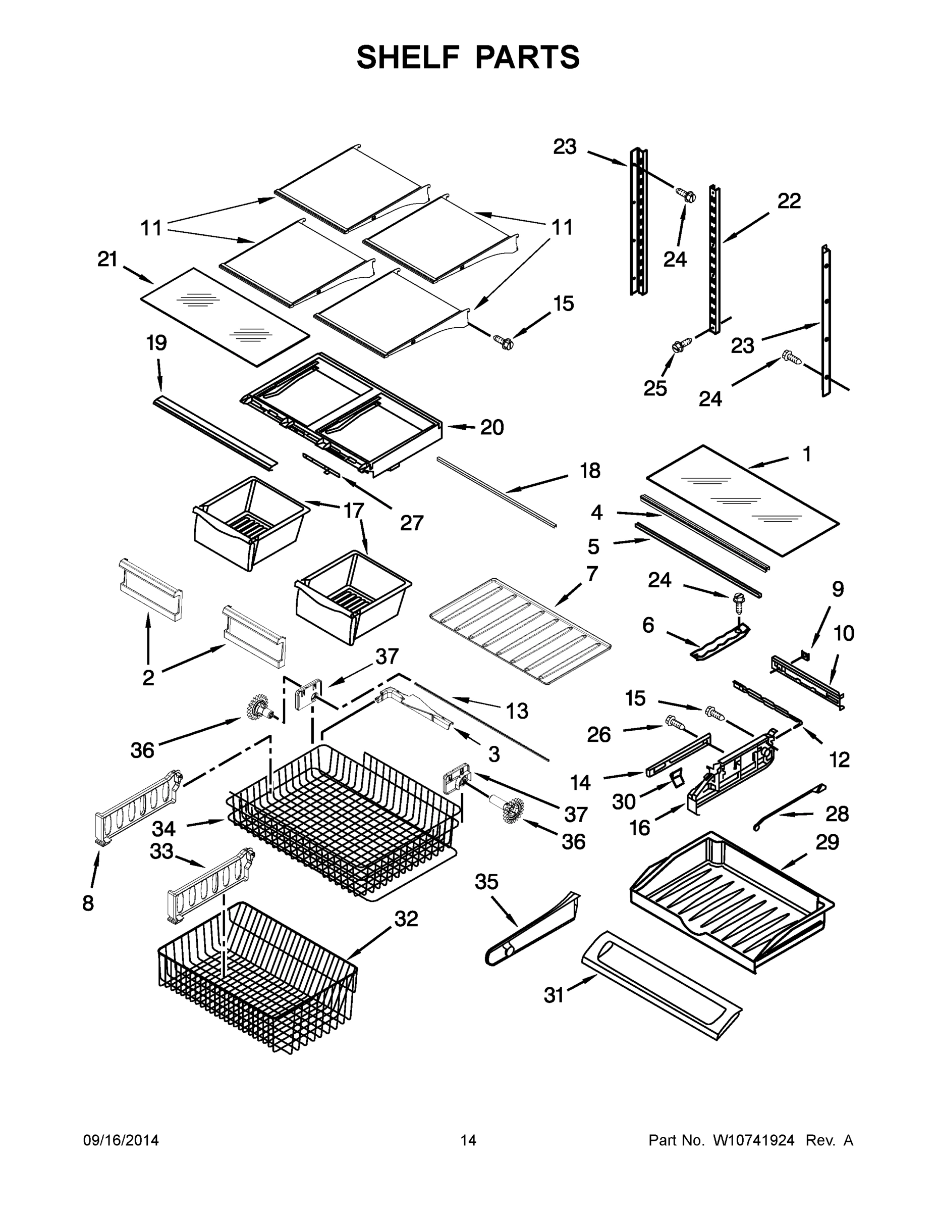 08 - SHELF PARTS