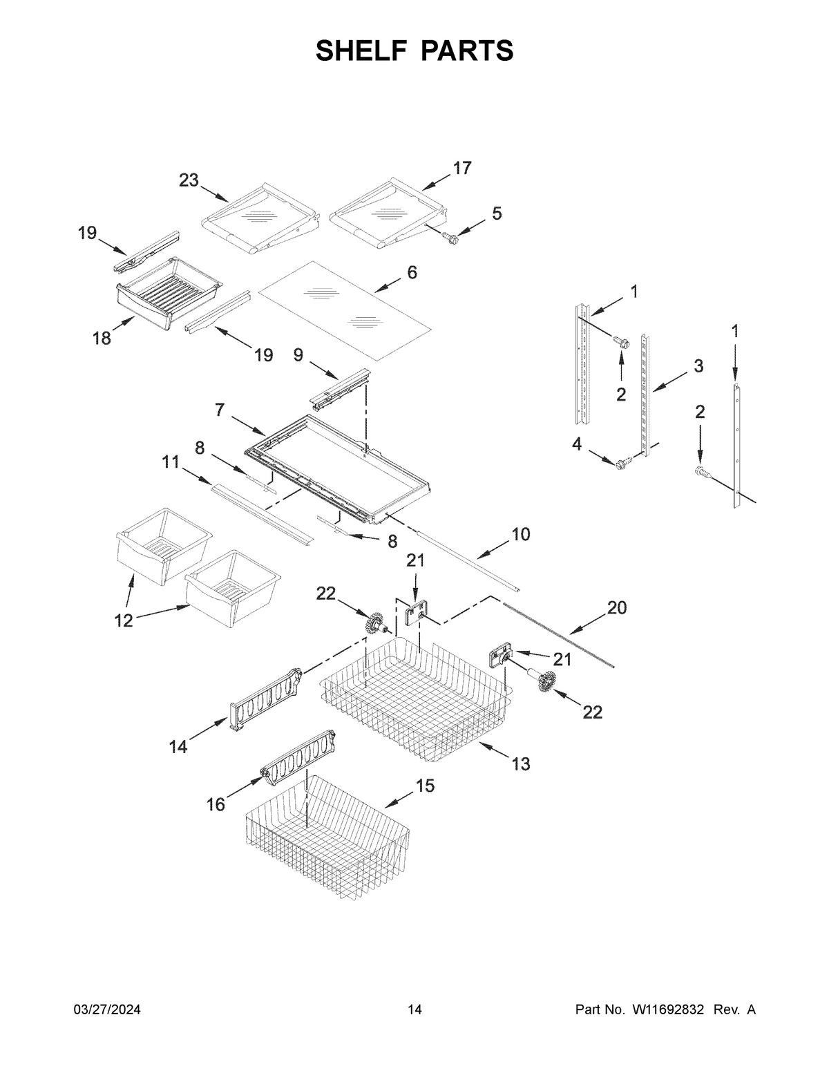 08 - SHELF PARTS