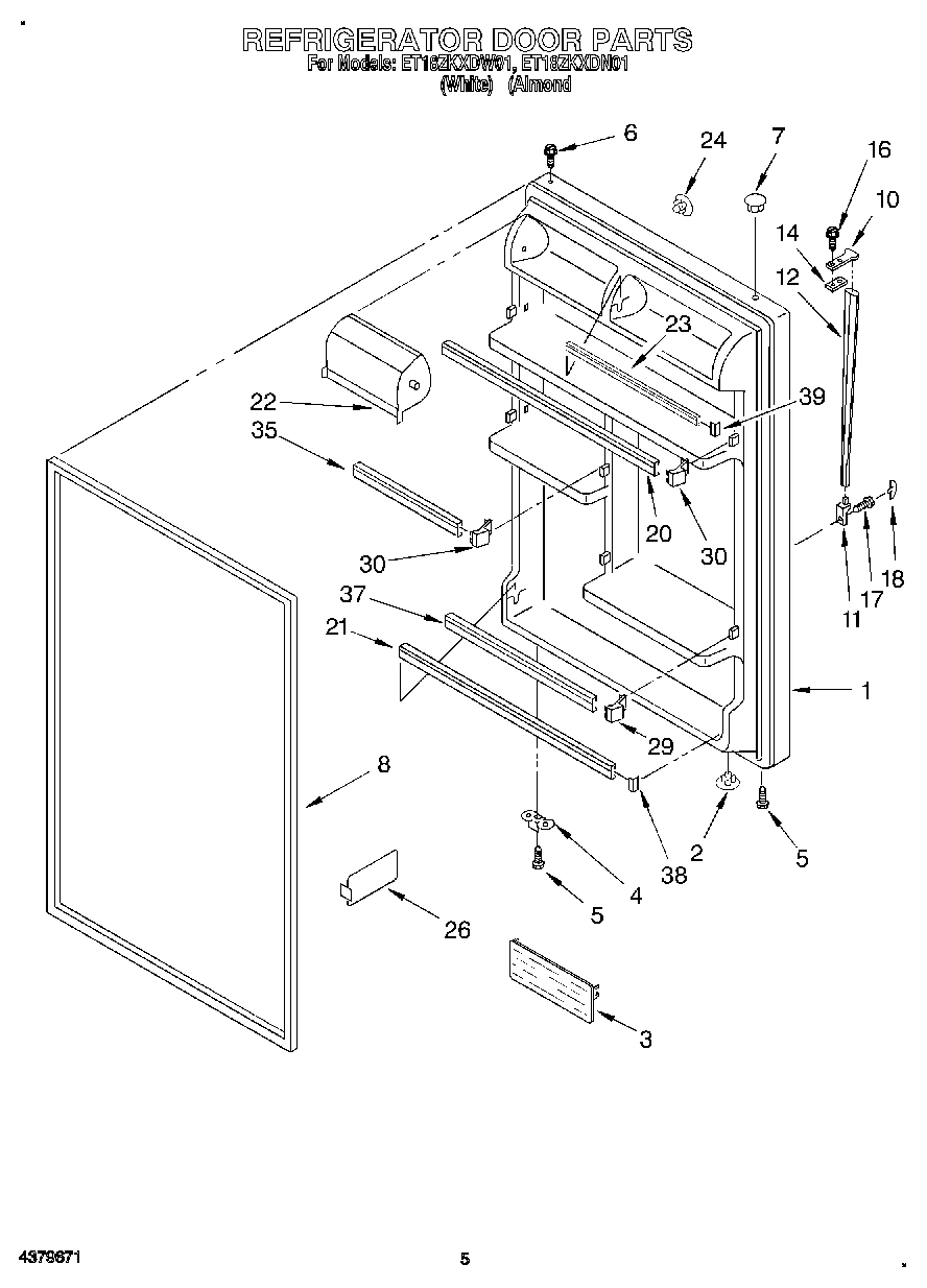04 - REFRIGERATOR DOOR