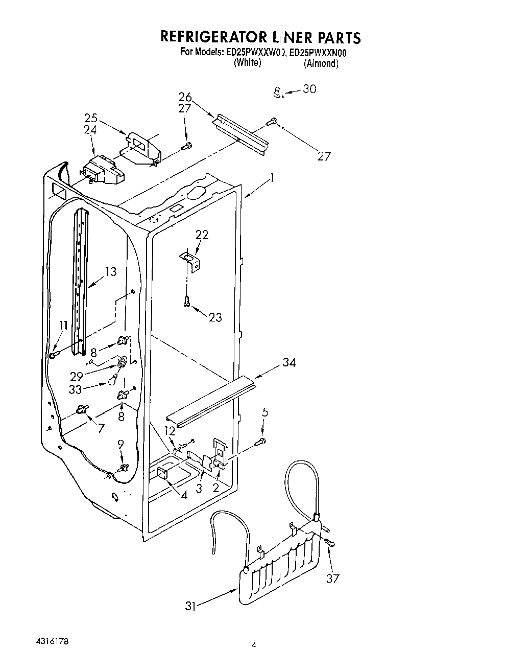 02 - REFRIGERATOR LINER