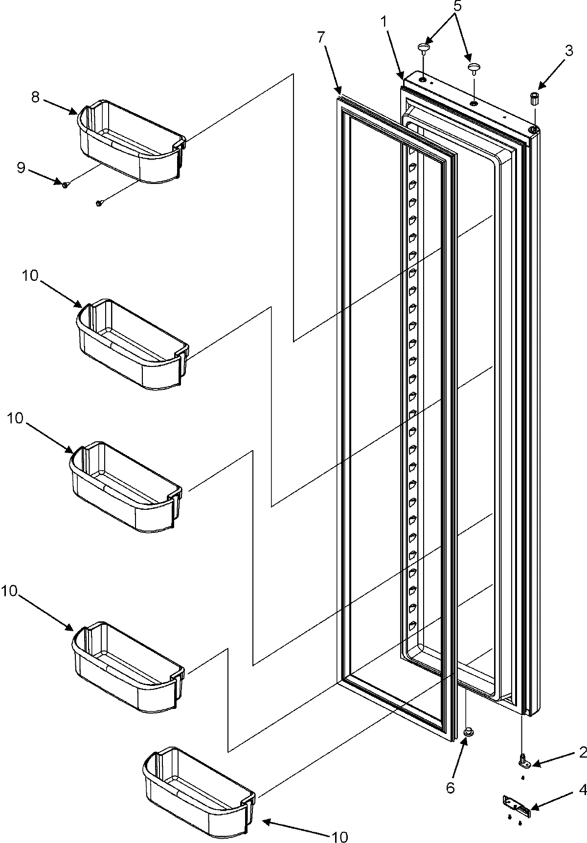 08 - FREEZER DOOR