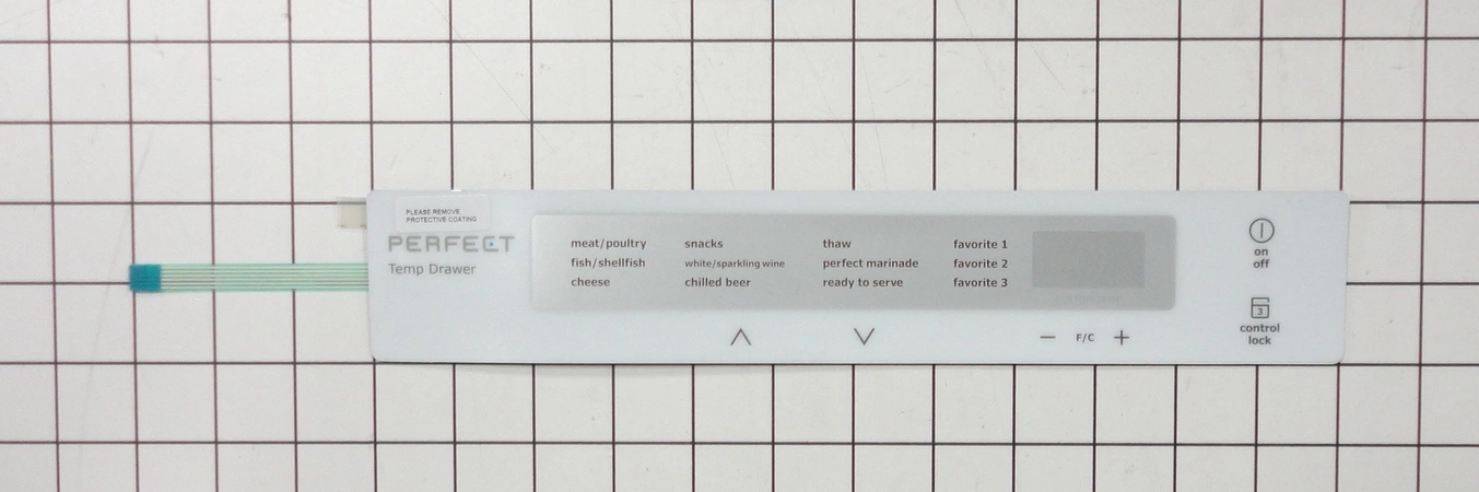 242025901 Frigidaire Refrigerator Overlay
