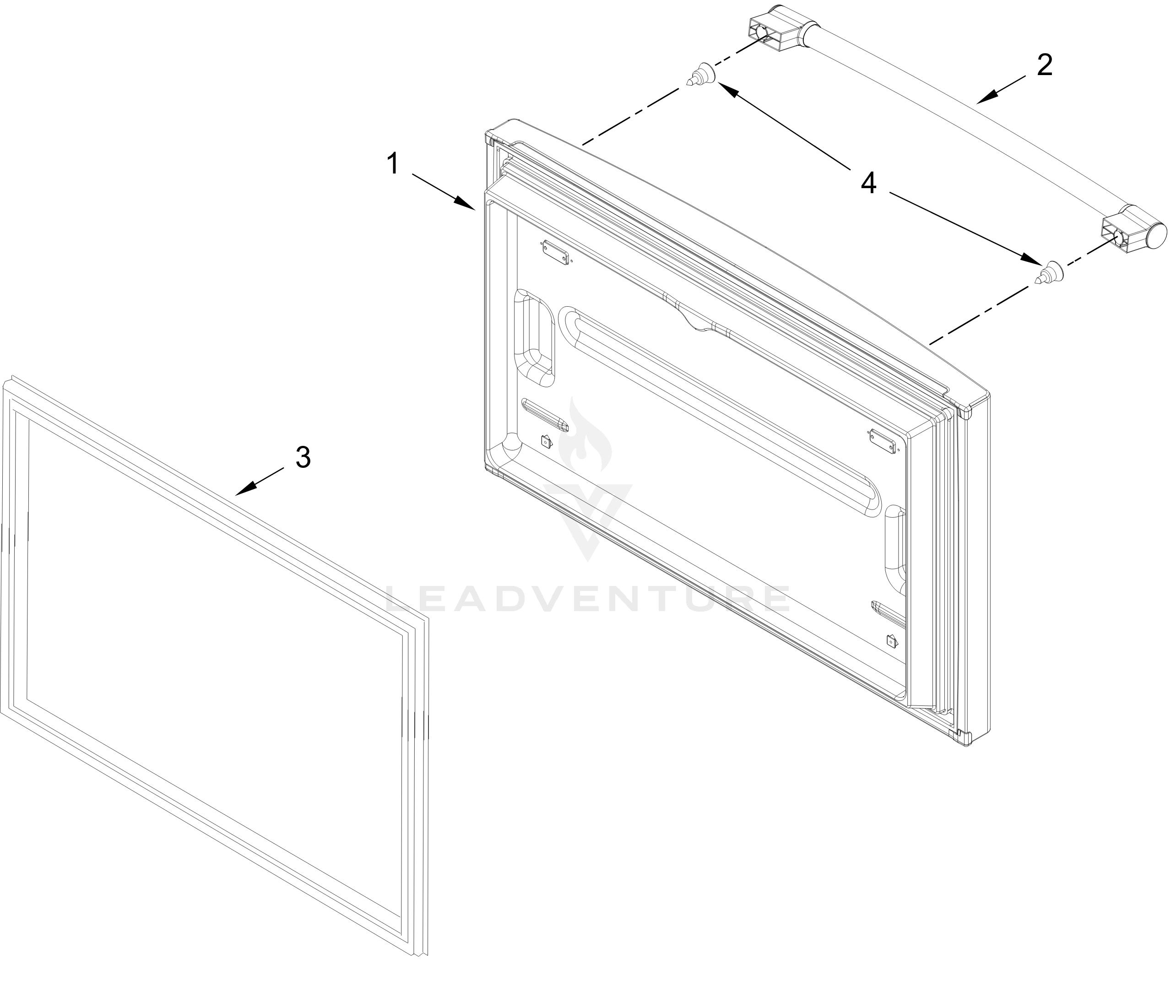 FREEZER DOOR PARTS