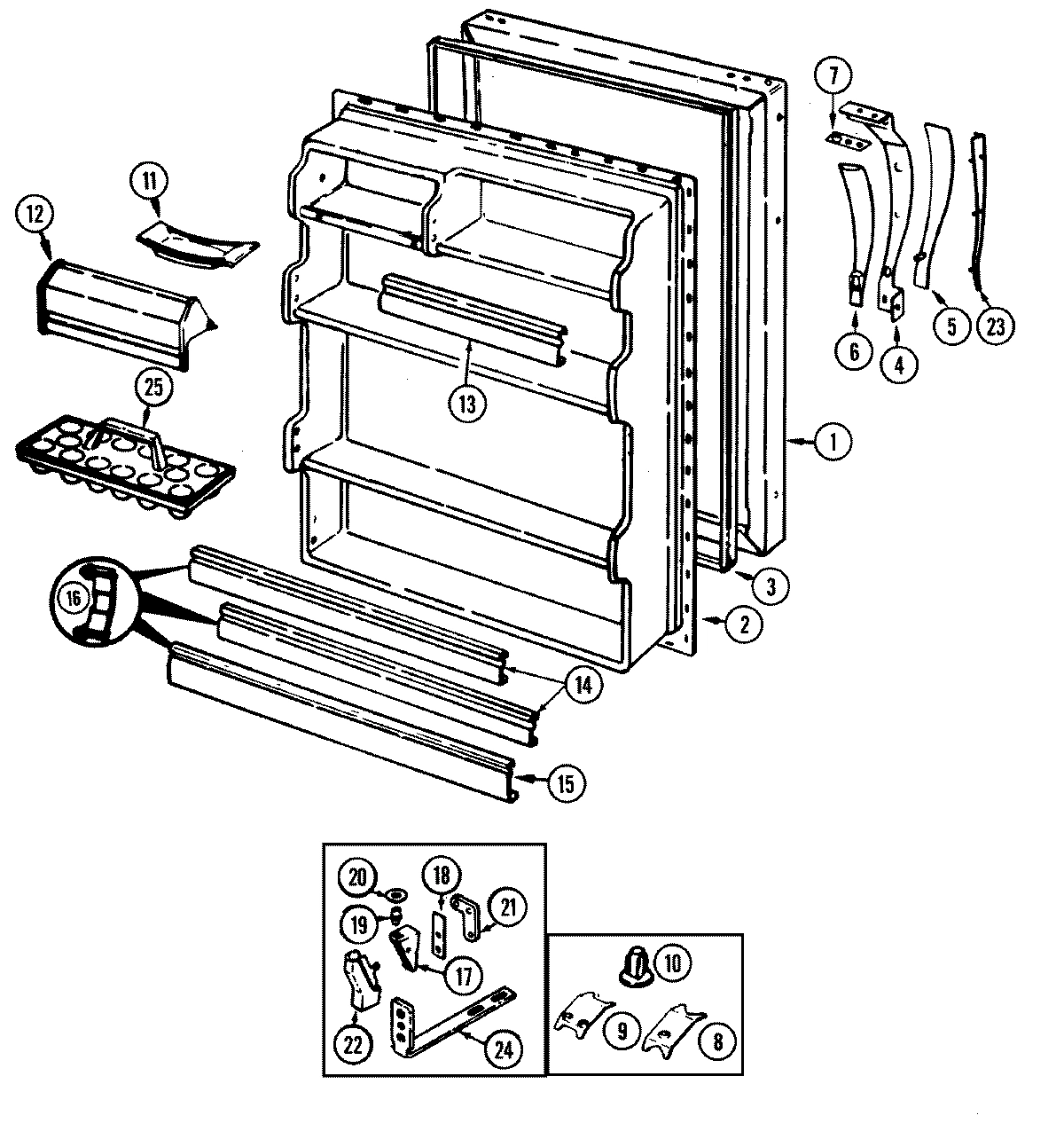 04 - FRESH FOOD DOOR