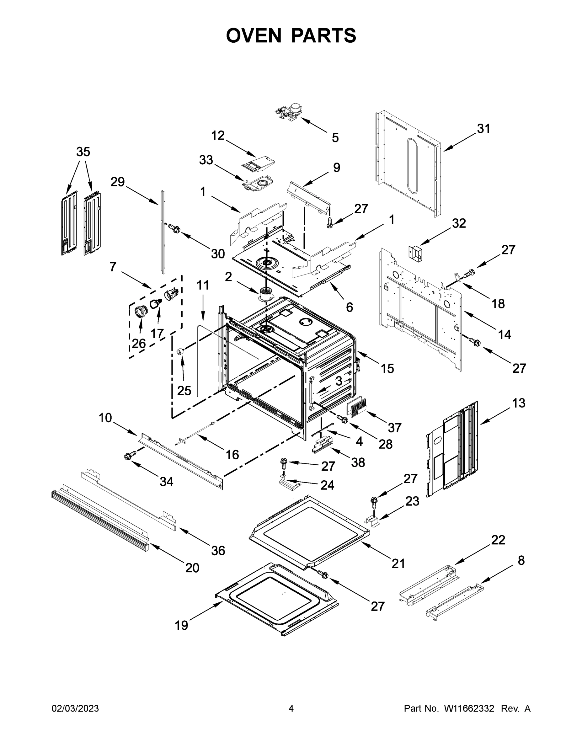 03 - OVEN PARTS